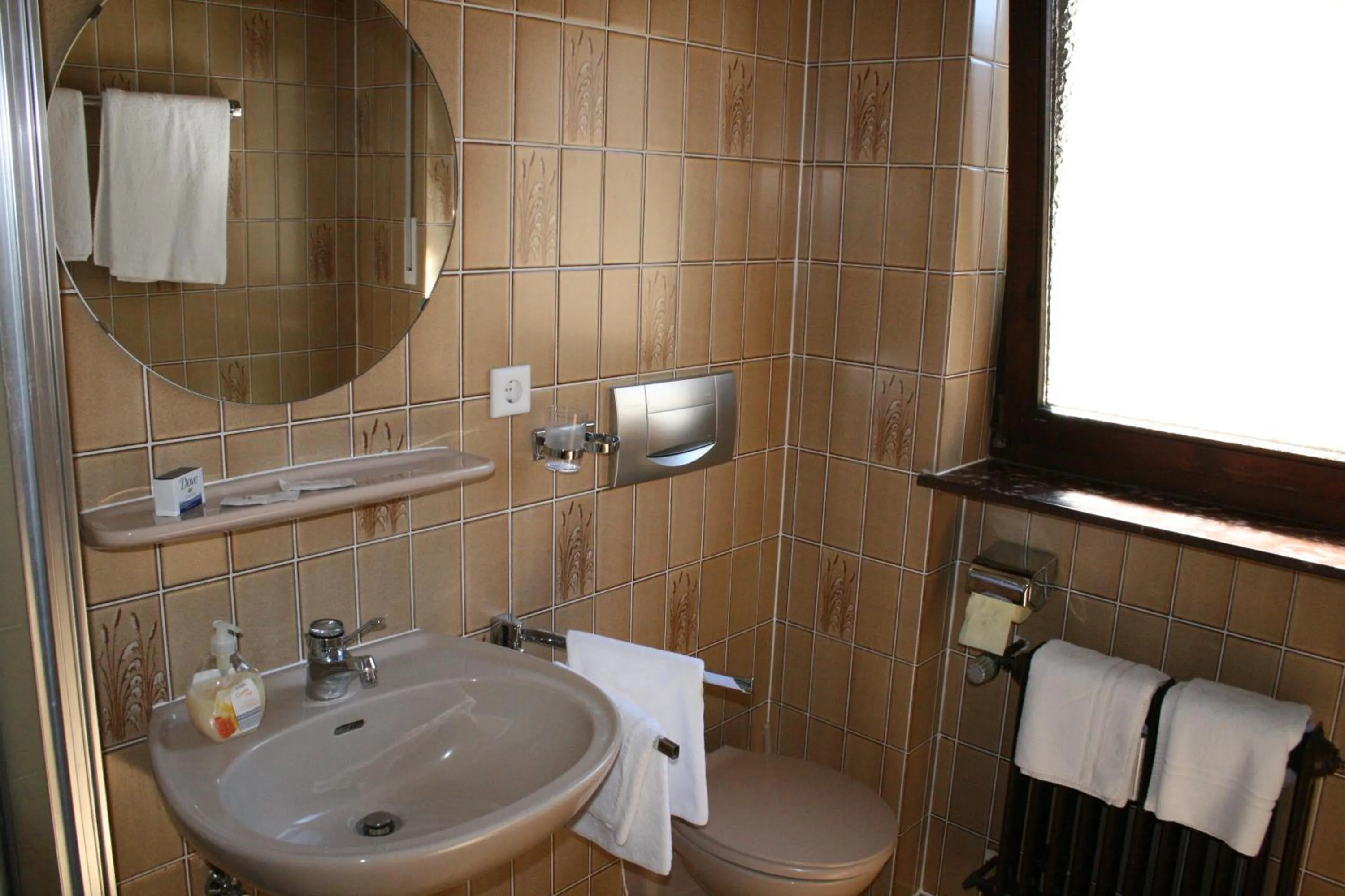 Toilet in Eisberg Gästehaus & De Luxe Appartements