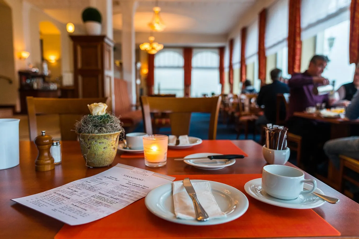 Restaurant/places to eat in Strandhotel Ostfriesenhof