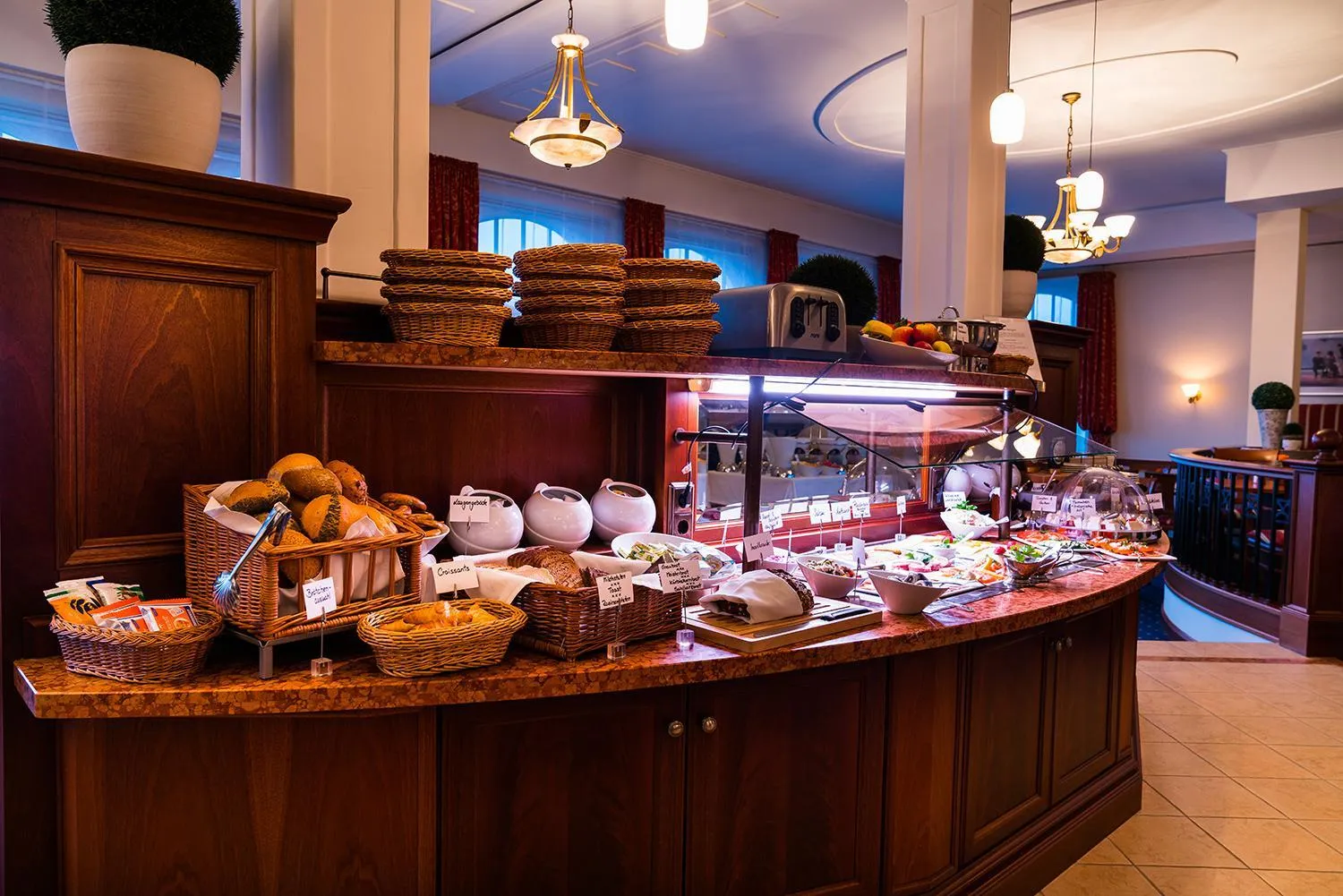 Breakfast in Strandhotel Ostfriesenhof