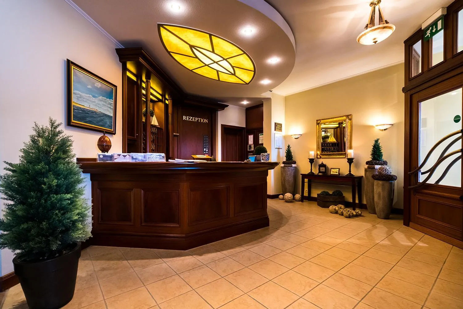 Living room in Strandhotel Ostfriesenhof