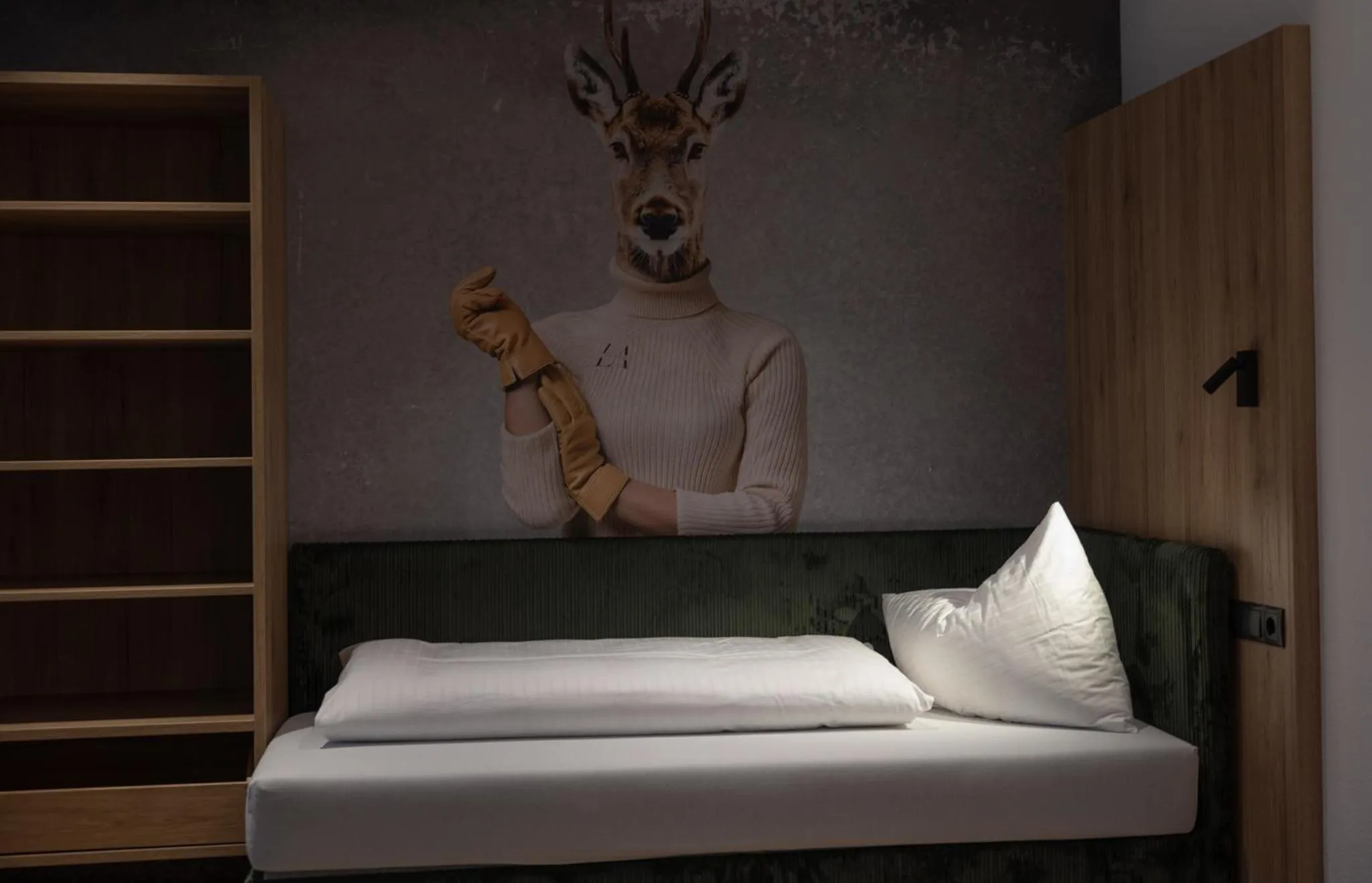 Bed in Hotel Lamtana