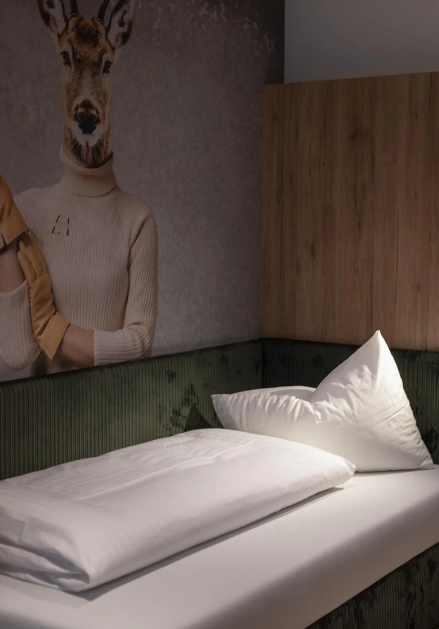 Bed in Hotel Lamtana