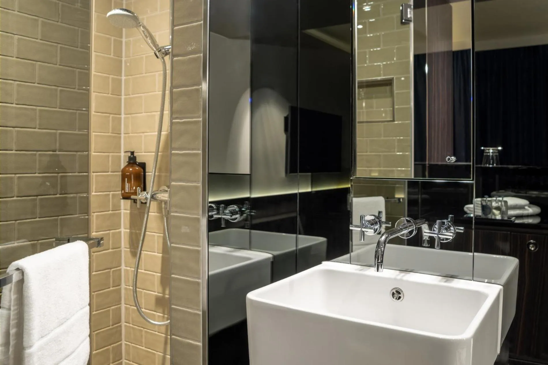 Bathroom in Hotel MANI by AMANO