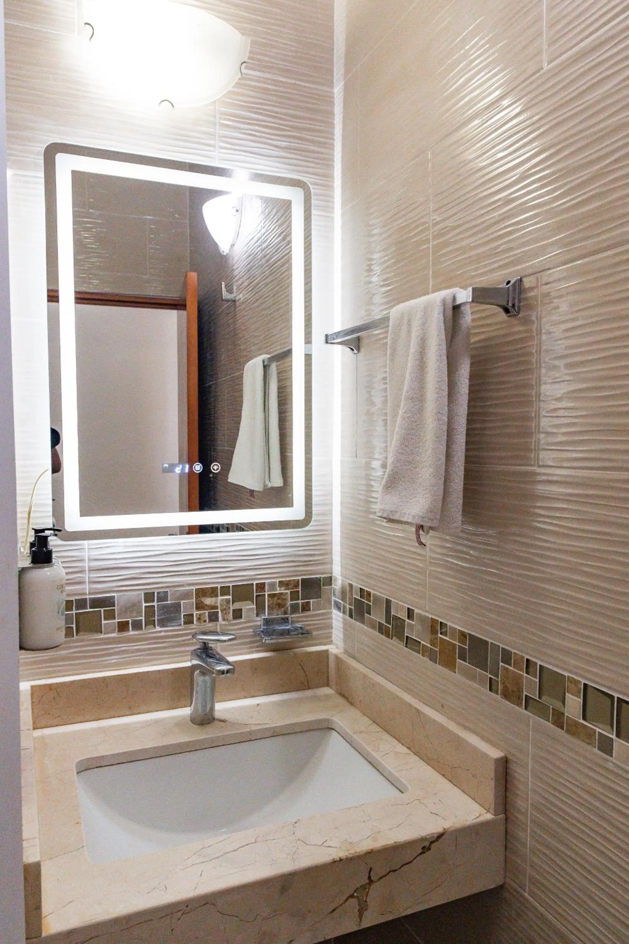 Bathroom in Arena Suites