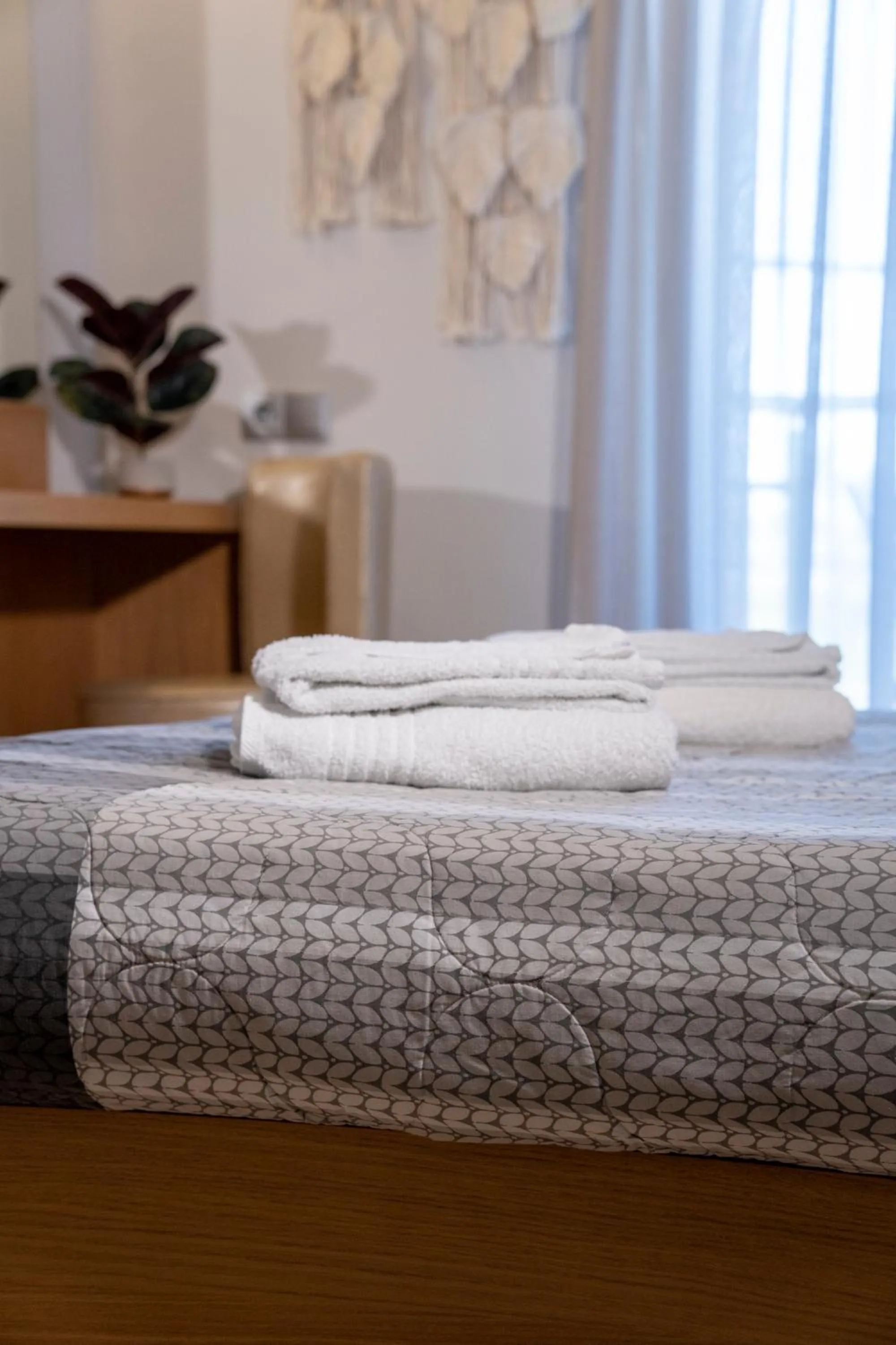 Bed in Hotel Epavlis Eleftheriadi