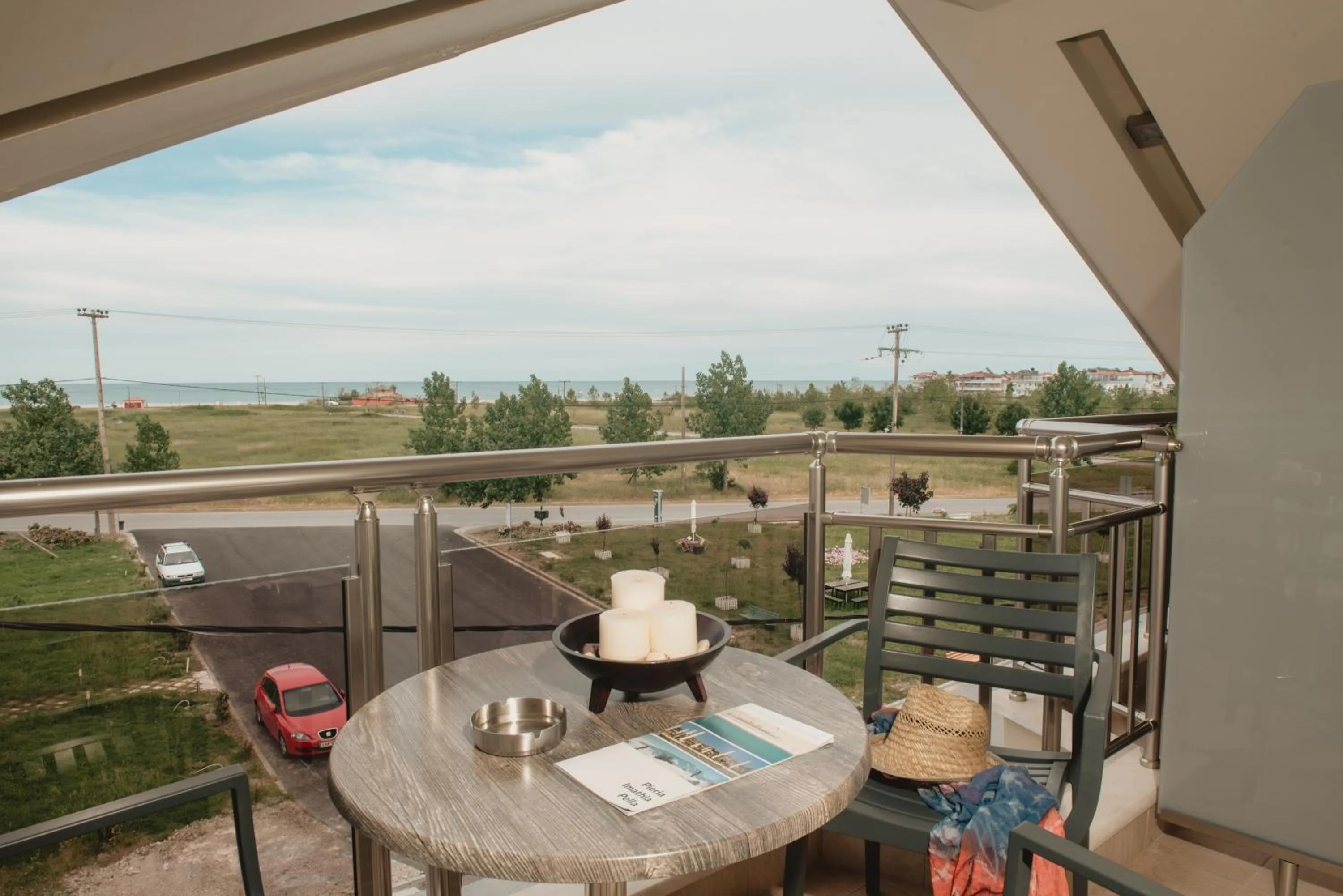 Balcony/Terrace in Hotel Epavlis Eleftheriadi