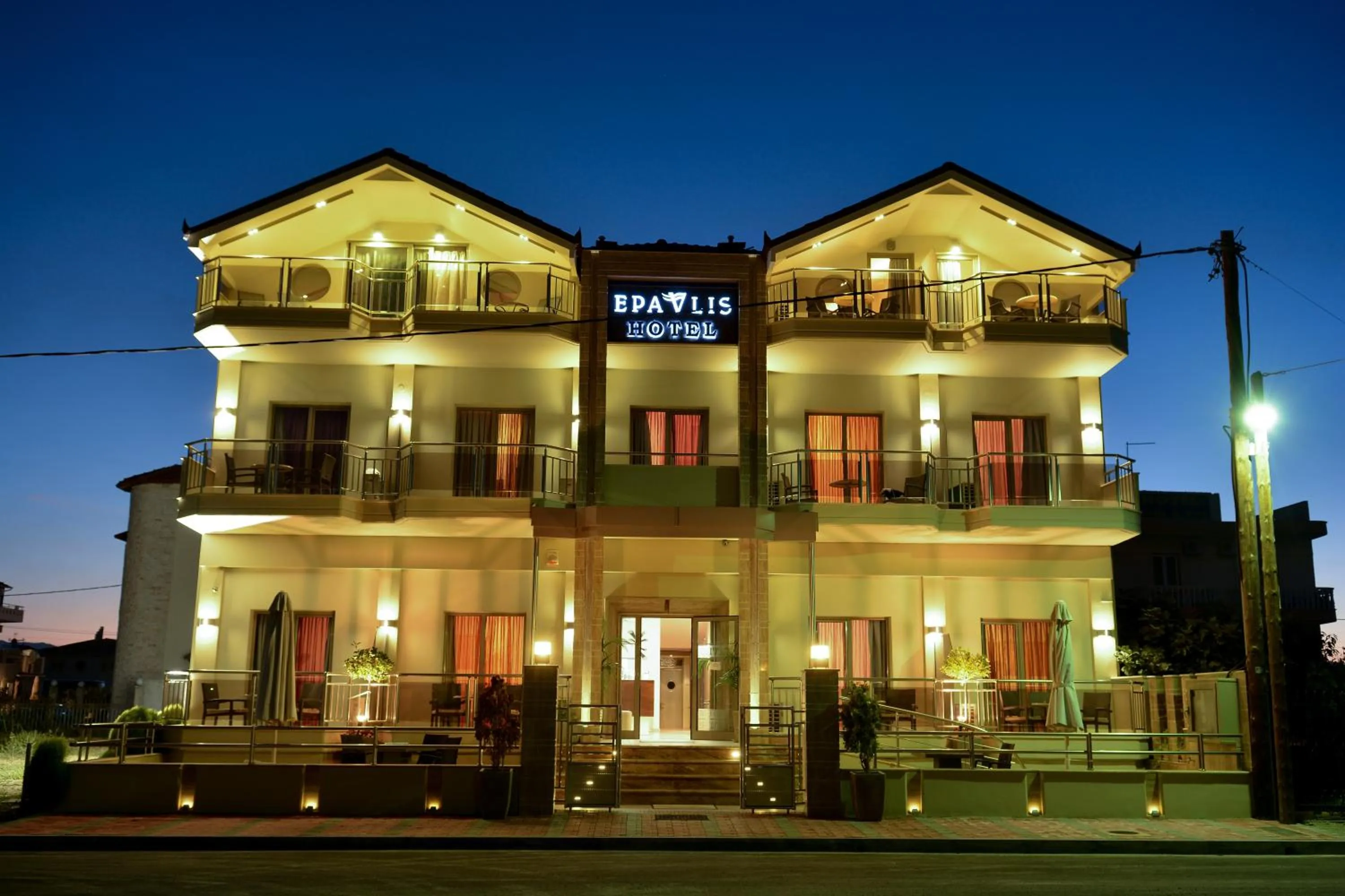 Property building in Hotel Epavlis Eleftheriadi