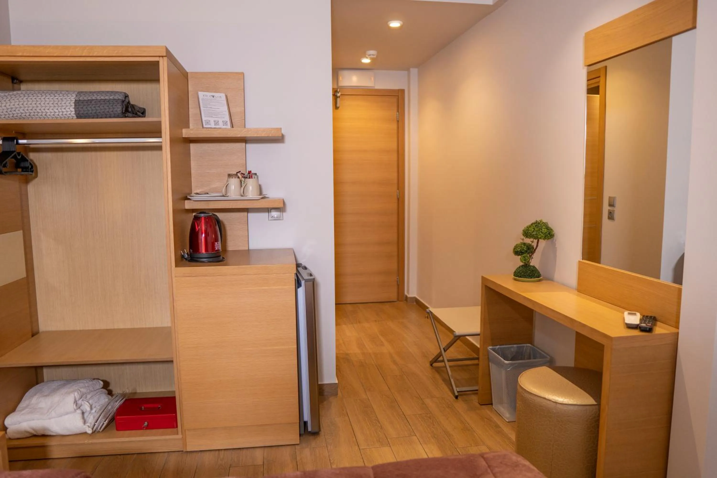 Bed in Hotel Epavlis Eleftheriadi