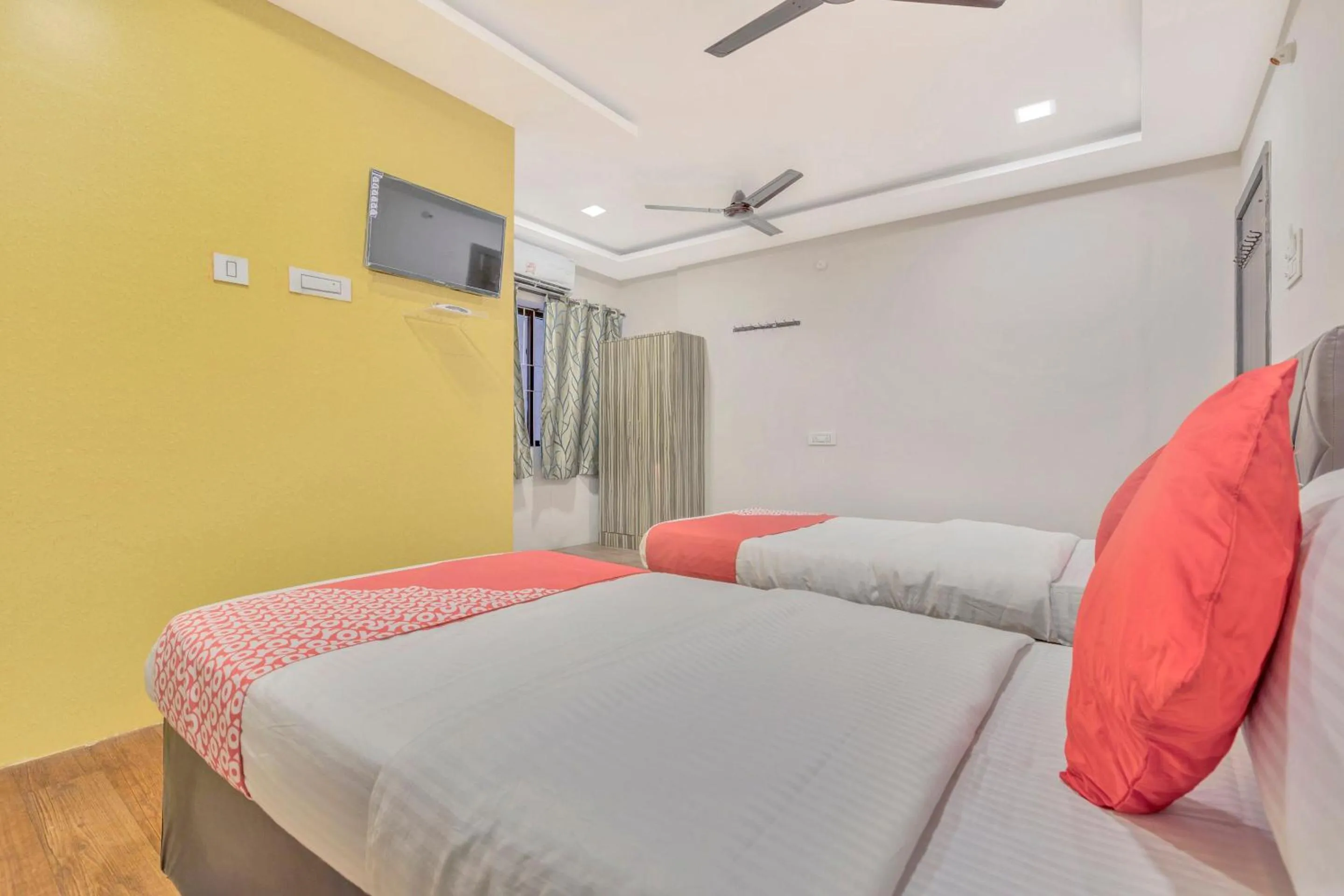 Bedroom, Bed in HOTEL O ANKITHA GRAND