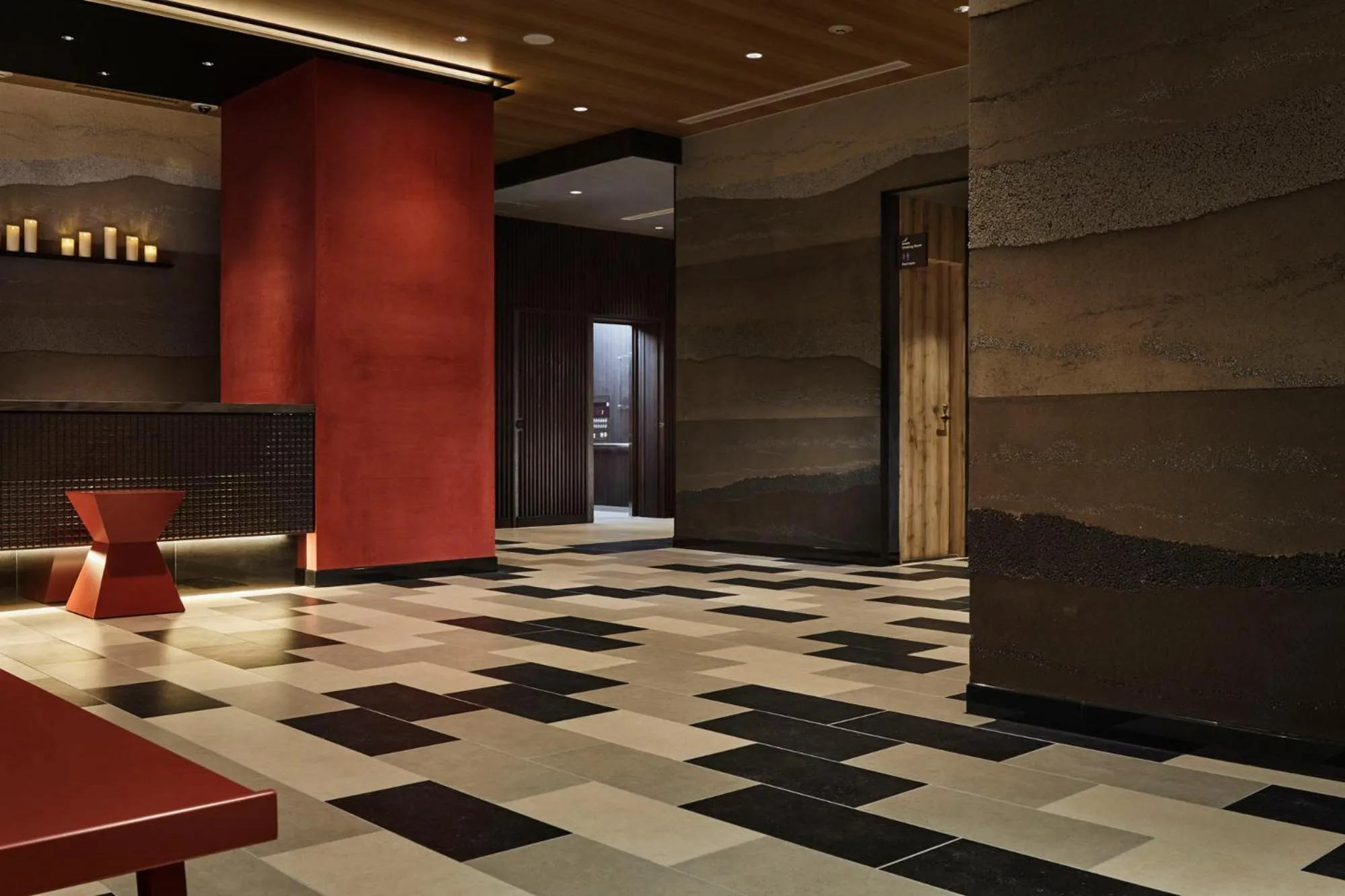 Lobby or reception in the b asakusa