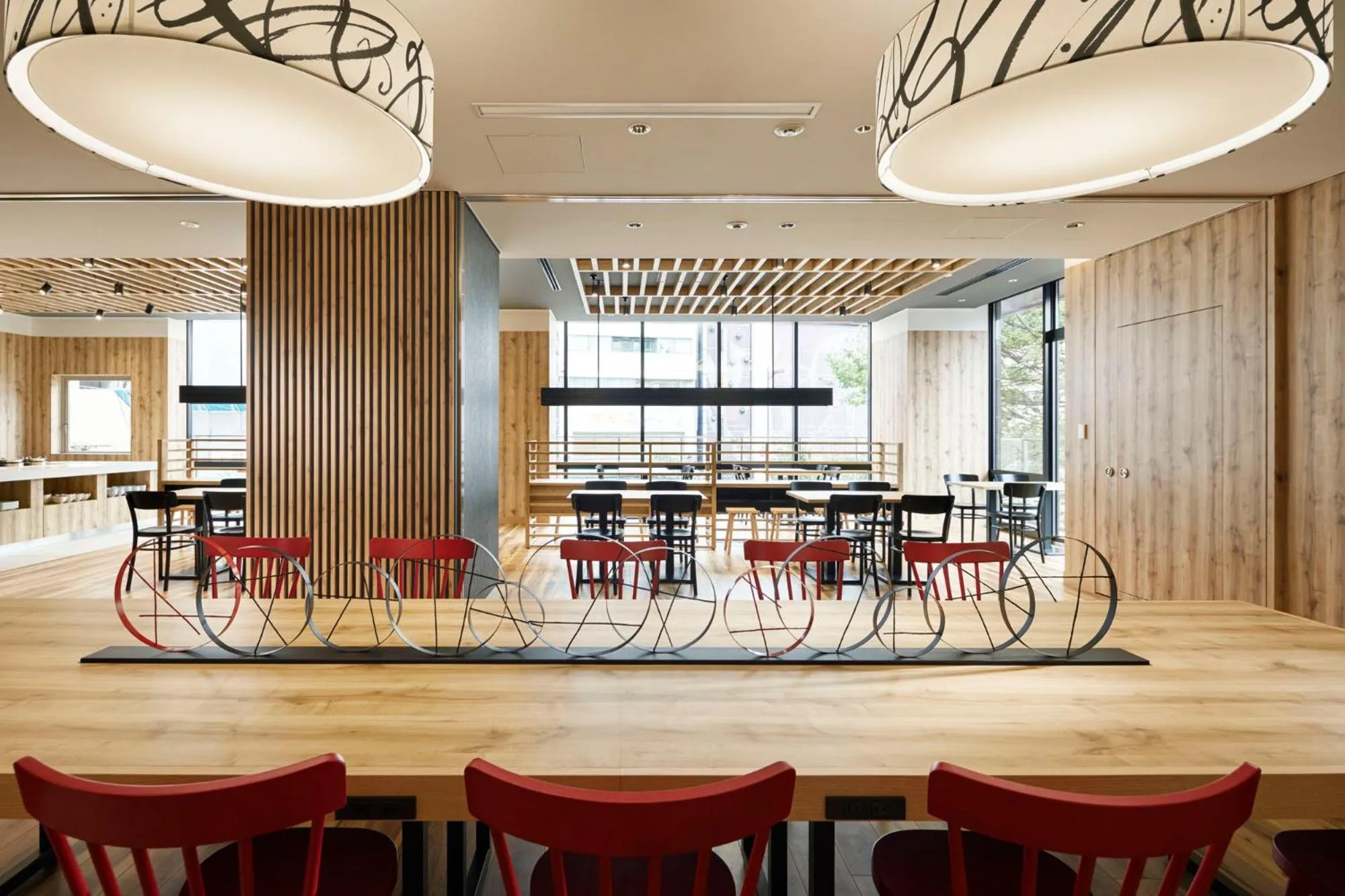 Communal lounge/ TV room in the b asakusa