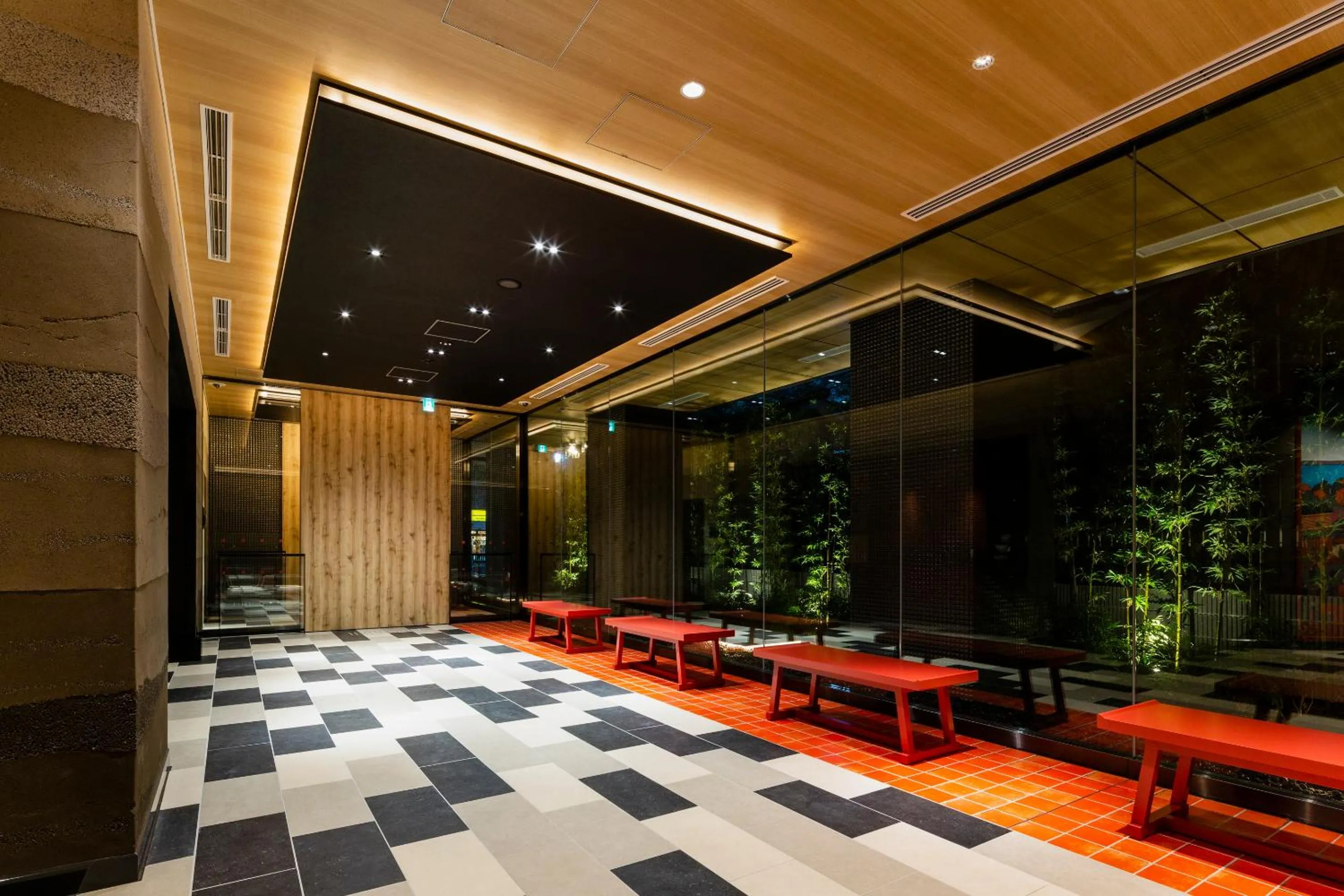 Lobby or reception in the b asakusa