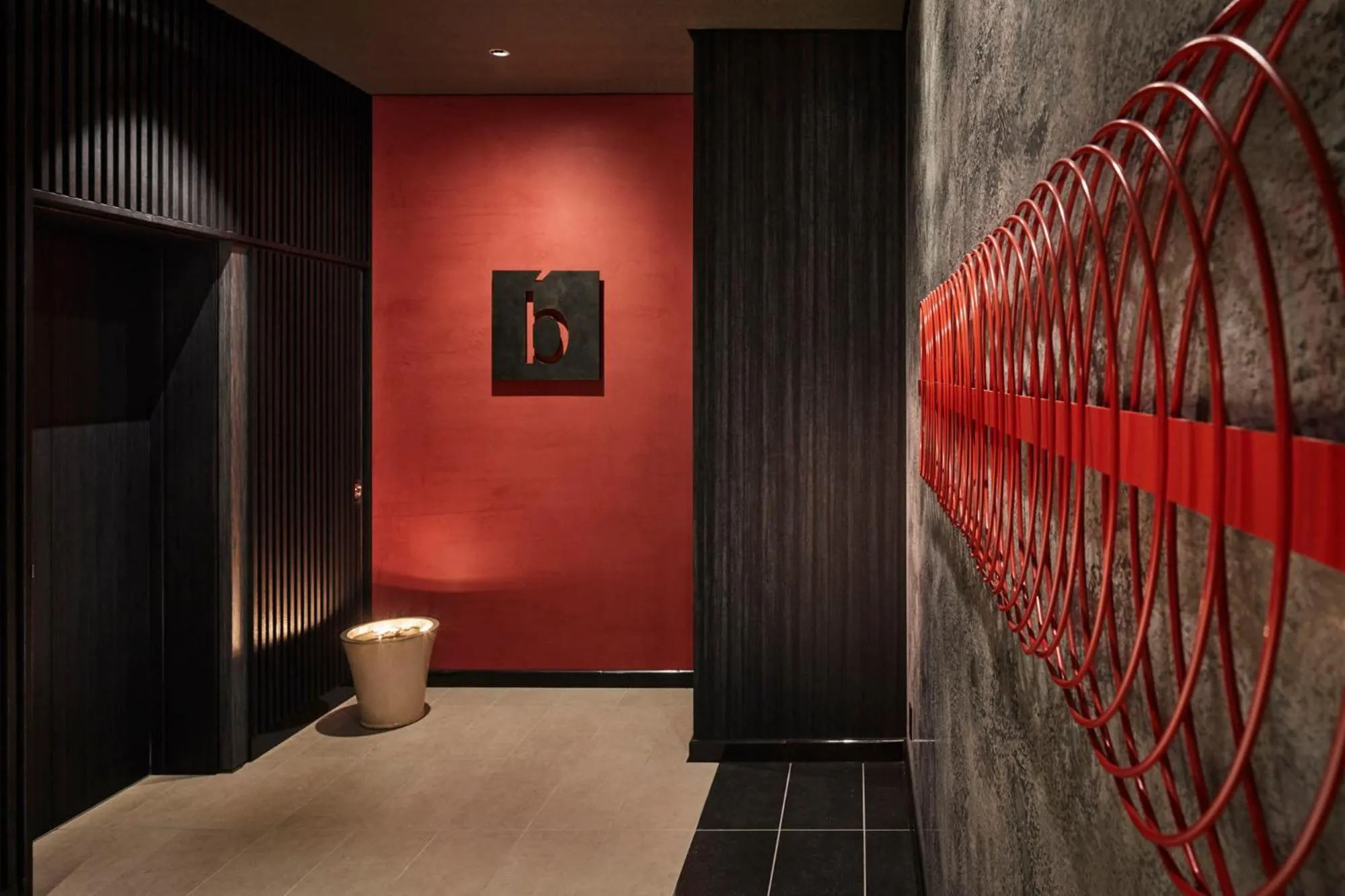 Lobby or reception in the b asakusa