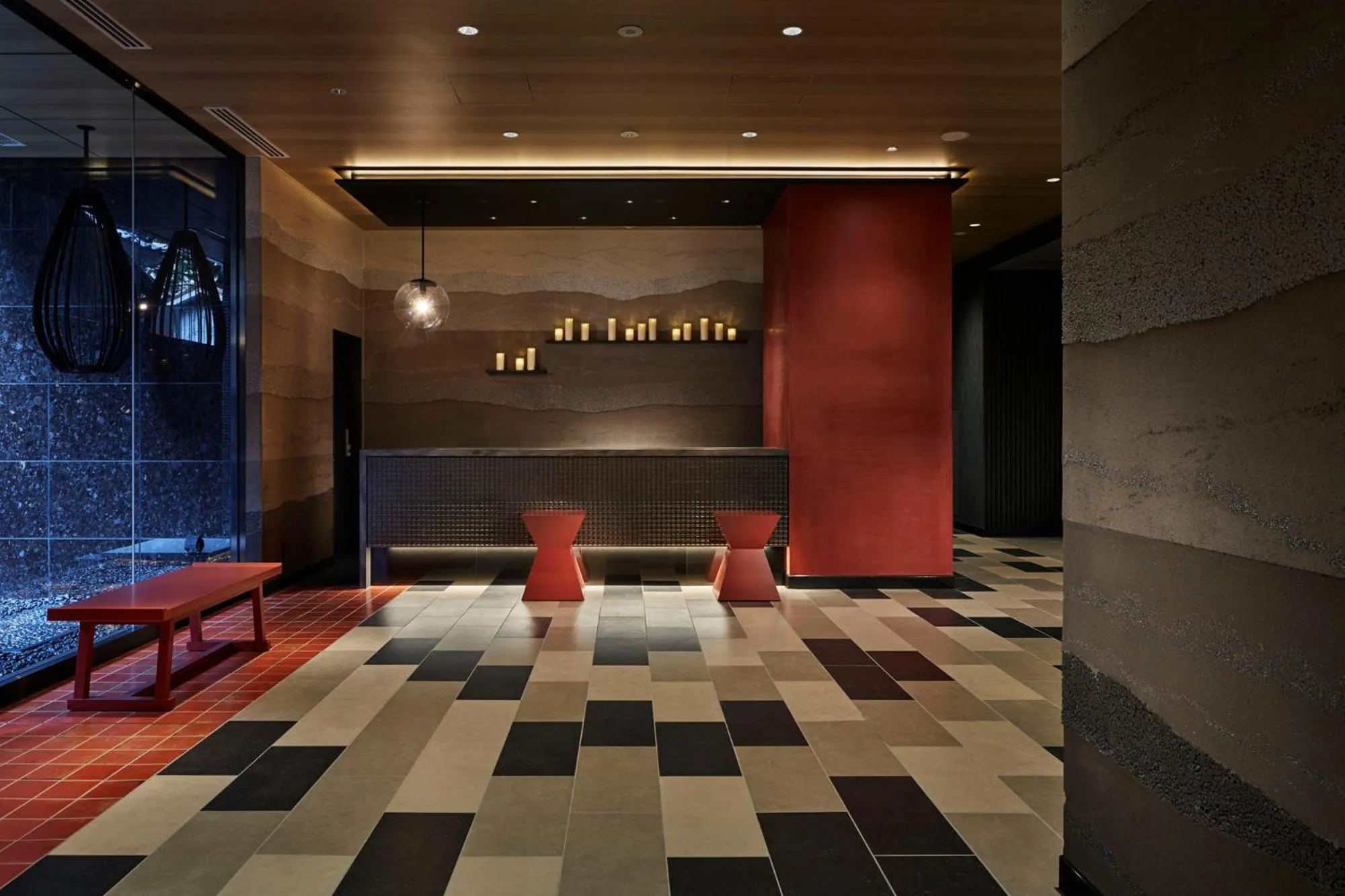 Lobby or reception in the b asakusa