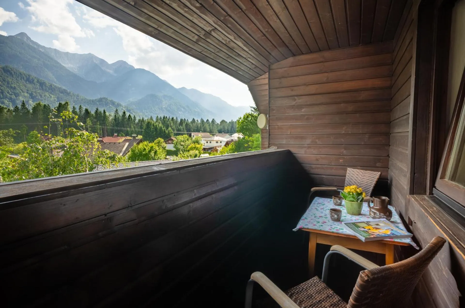 Natural landscape in Waldpension Putz