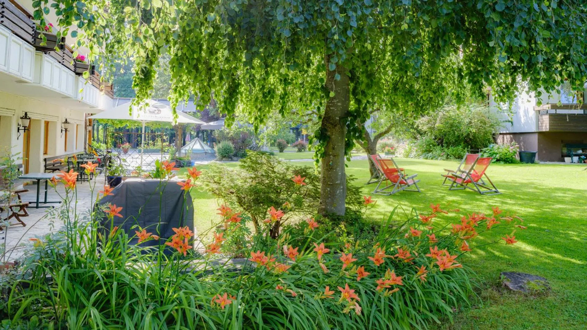 Garden in Waldpension Putz