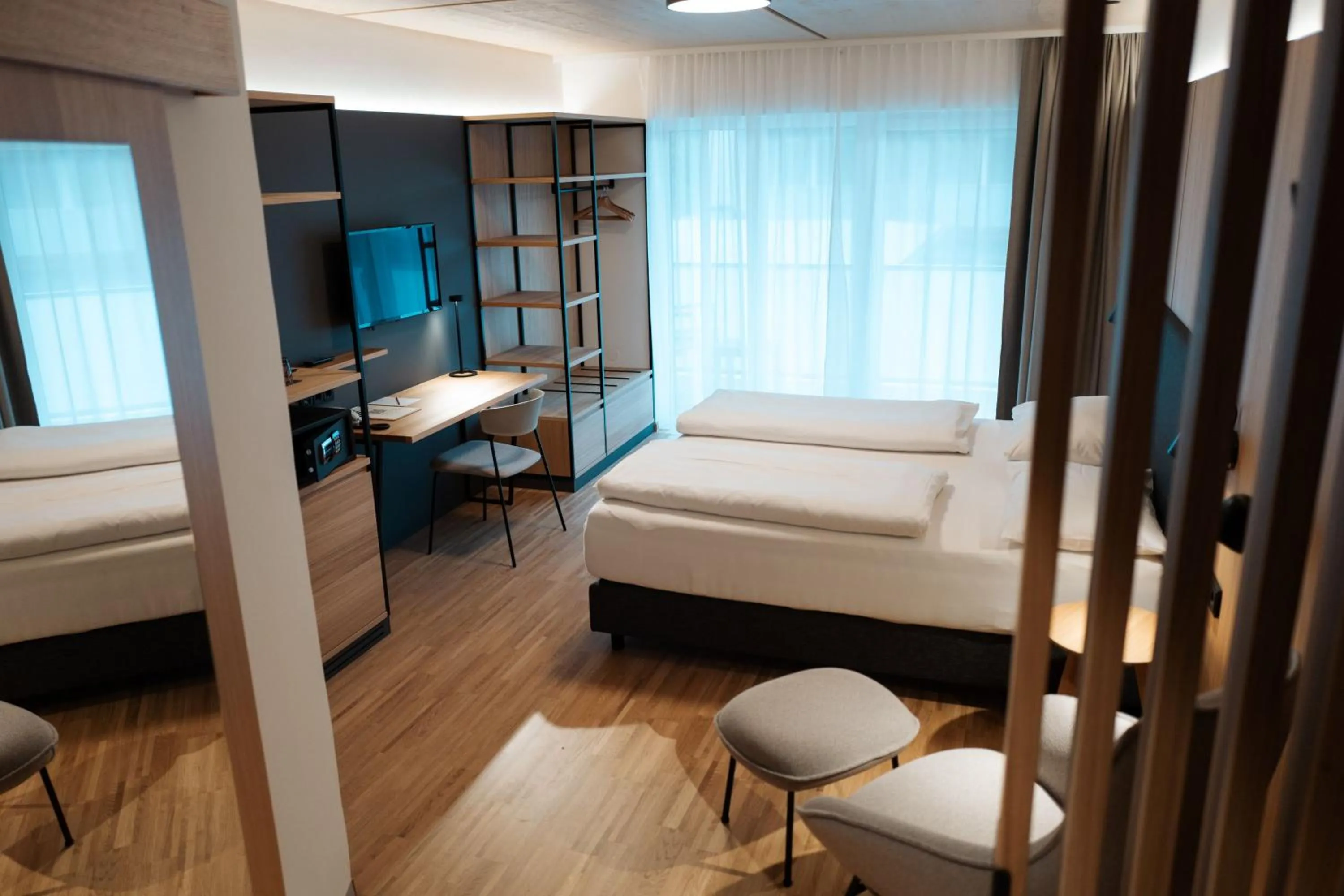 Photo of the whole room, Bed in eduCARE Hotel