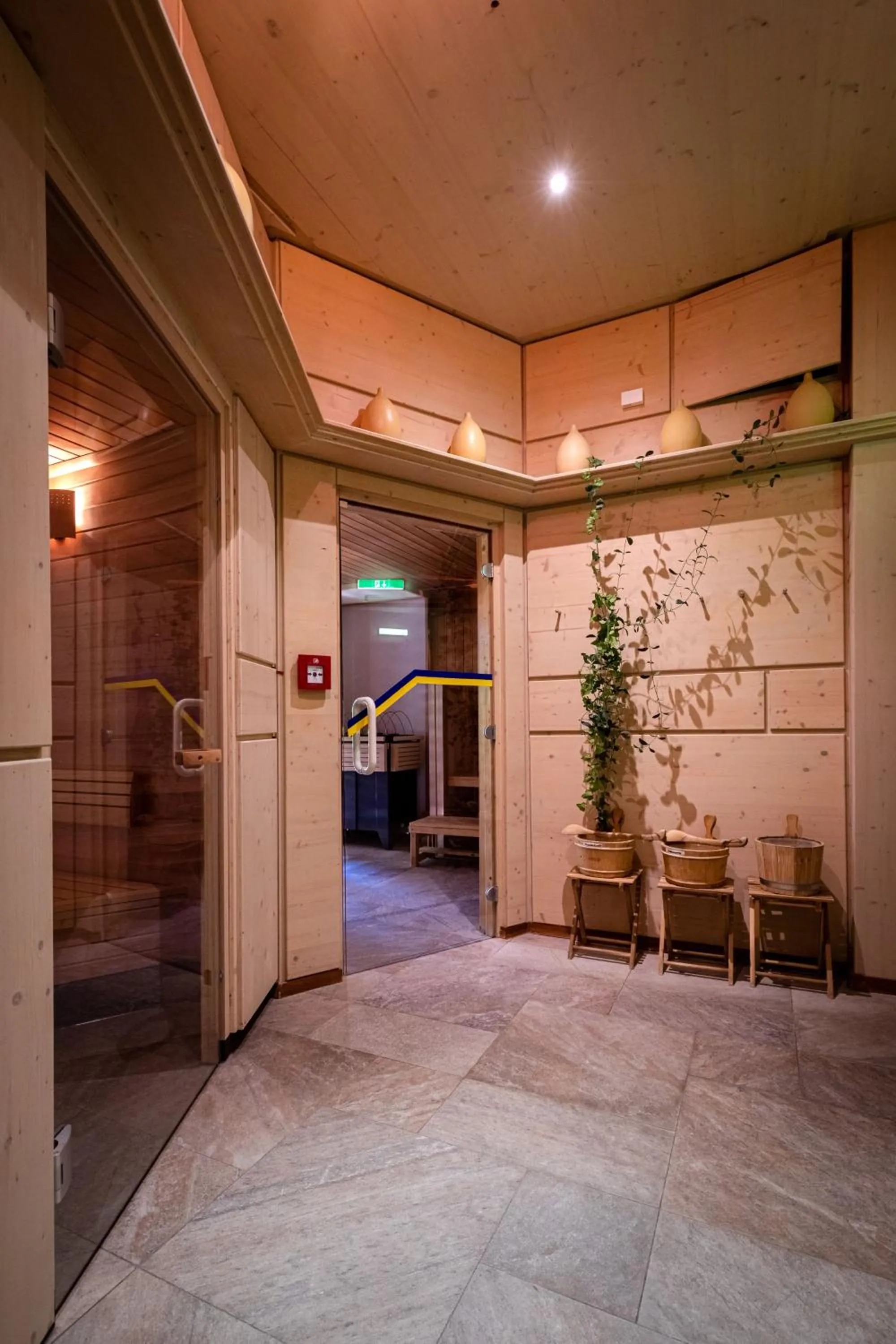 Sauna in eduCARE Hotel