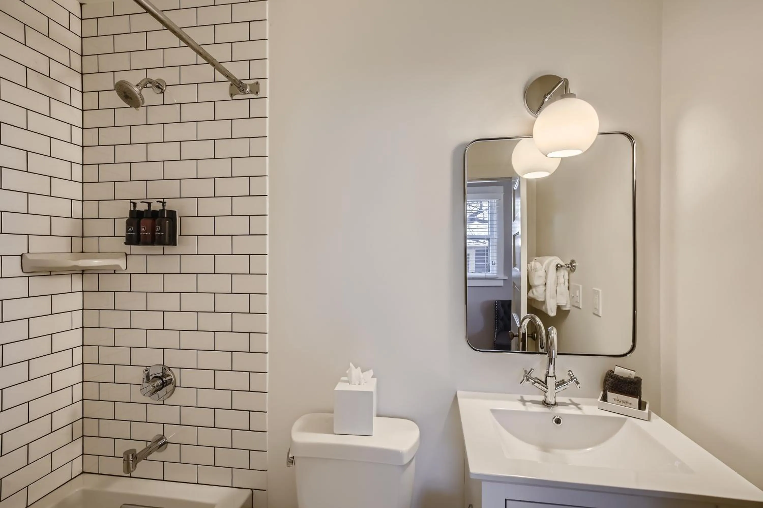 Bathroom in Colorado Chautauqua Cottages