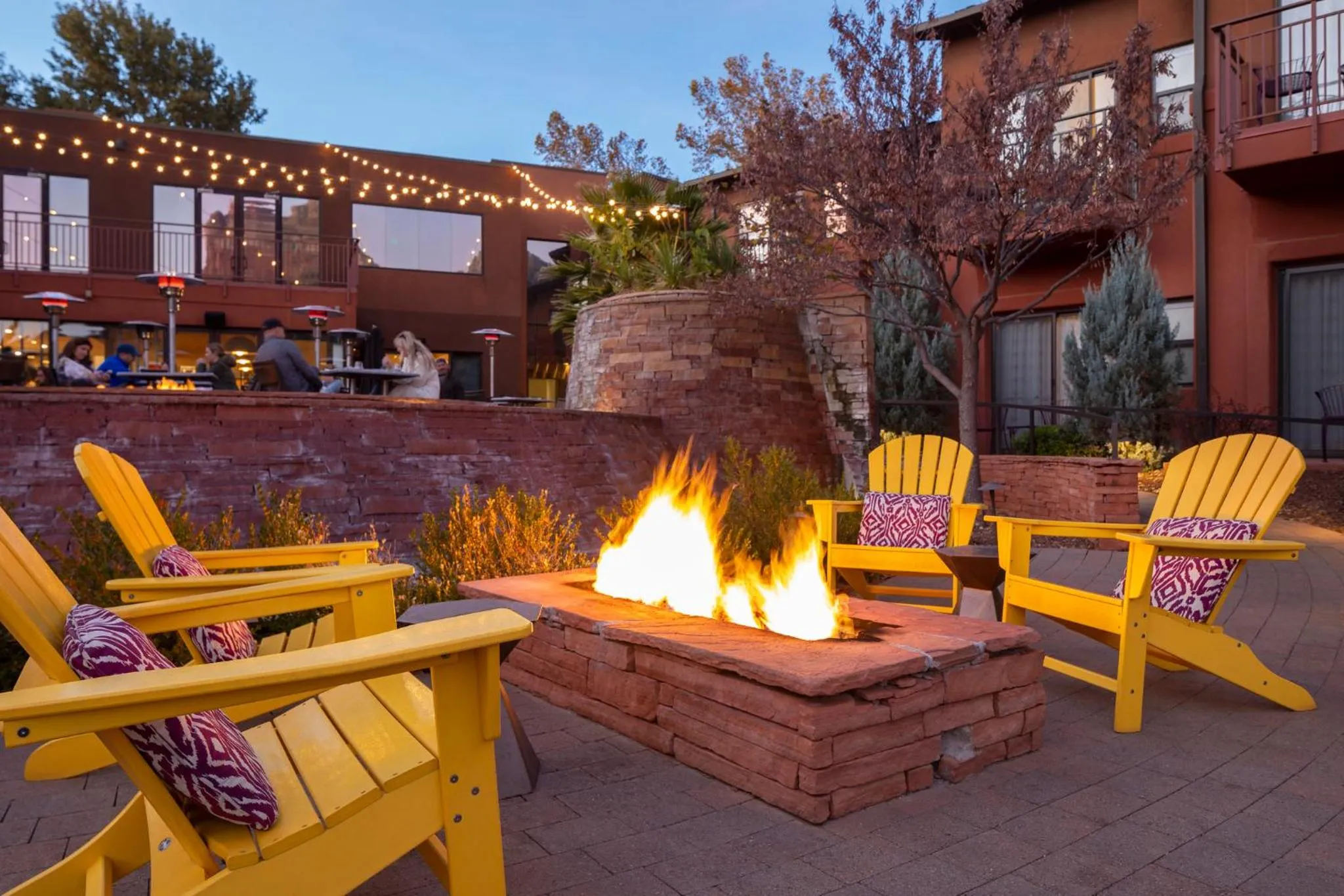 Inner courtyard view in Amara Resort & Spa