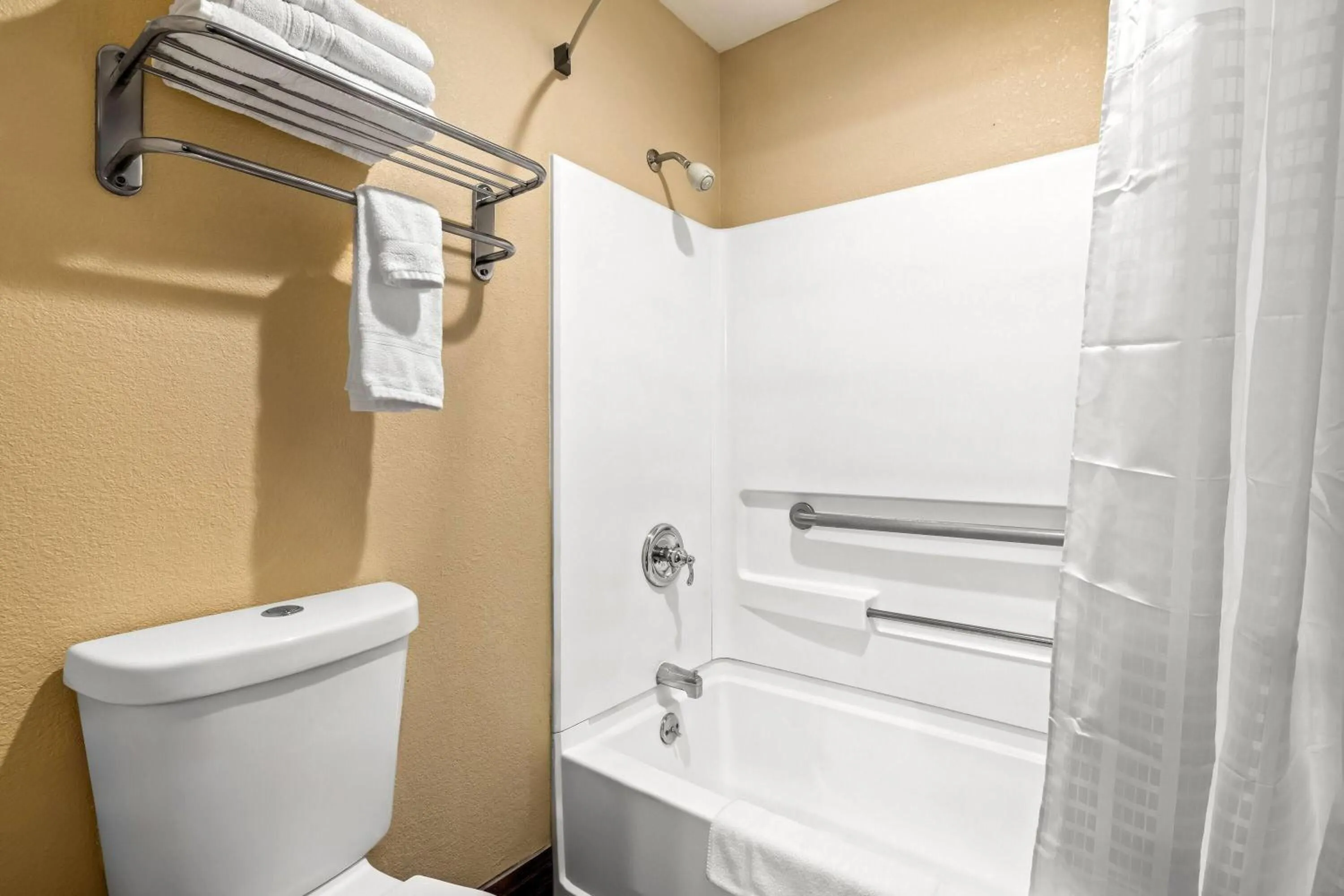 Bathroom in Days Inn by Wyndham Black River Falls - Access to ATV Trail