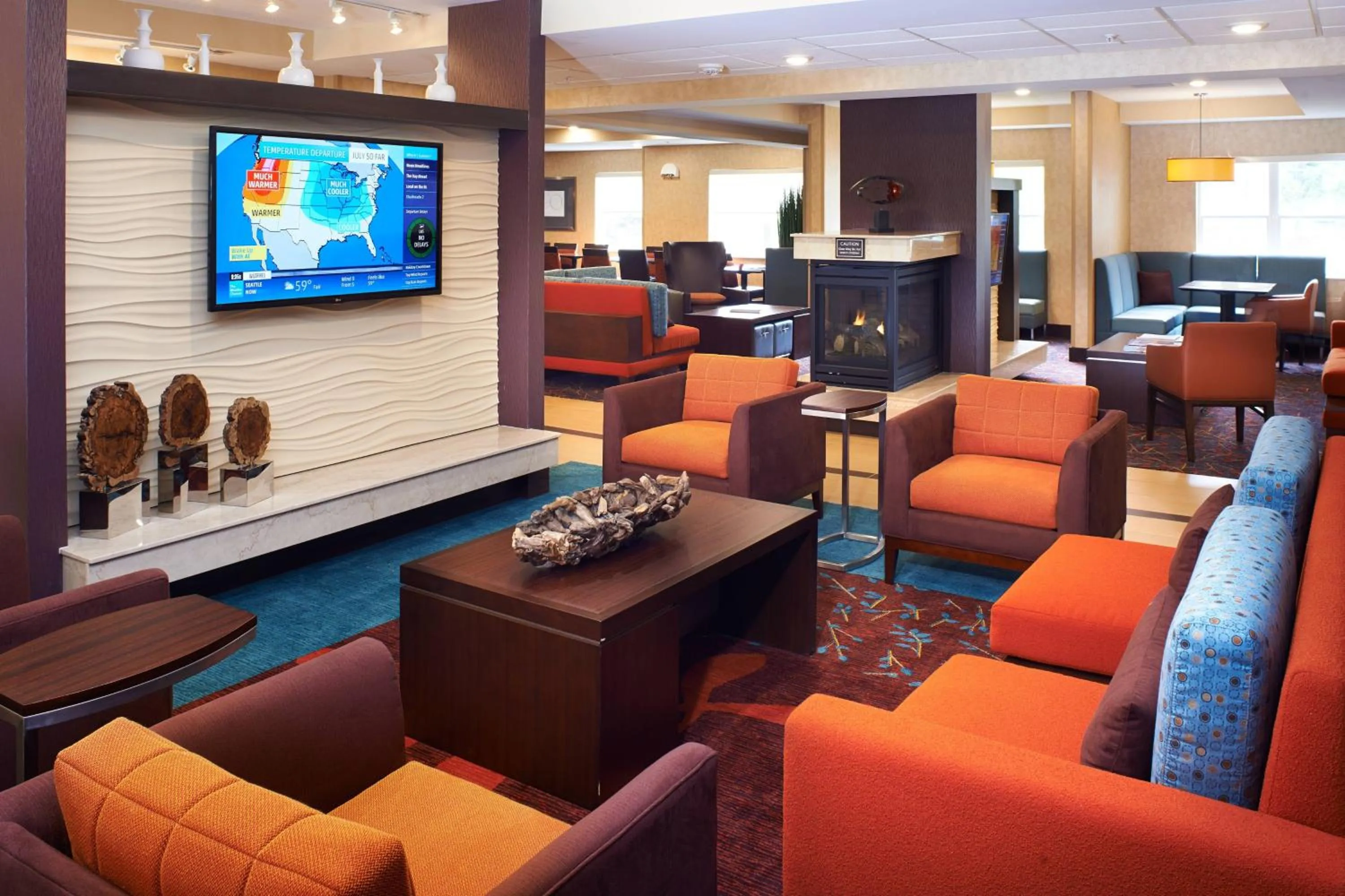 Lobby or reception in Residence Inn by Marriott Ann Arbor North