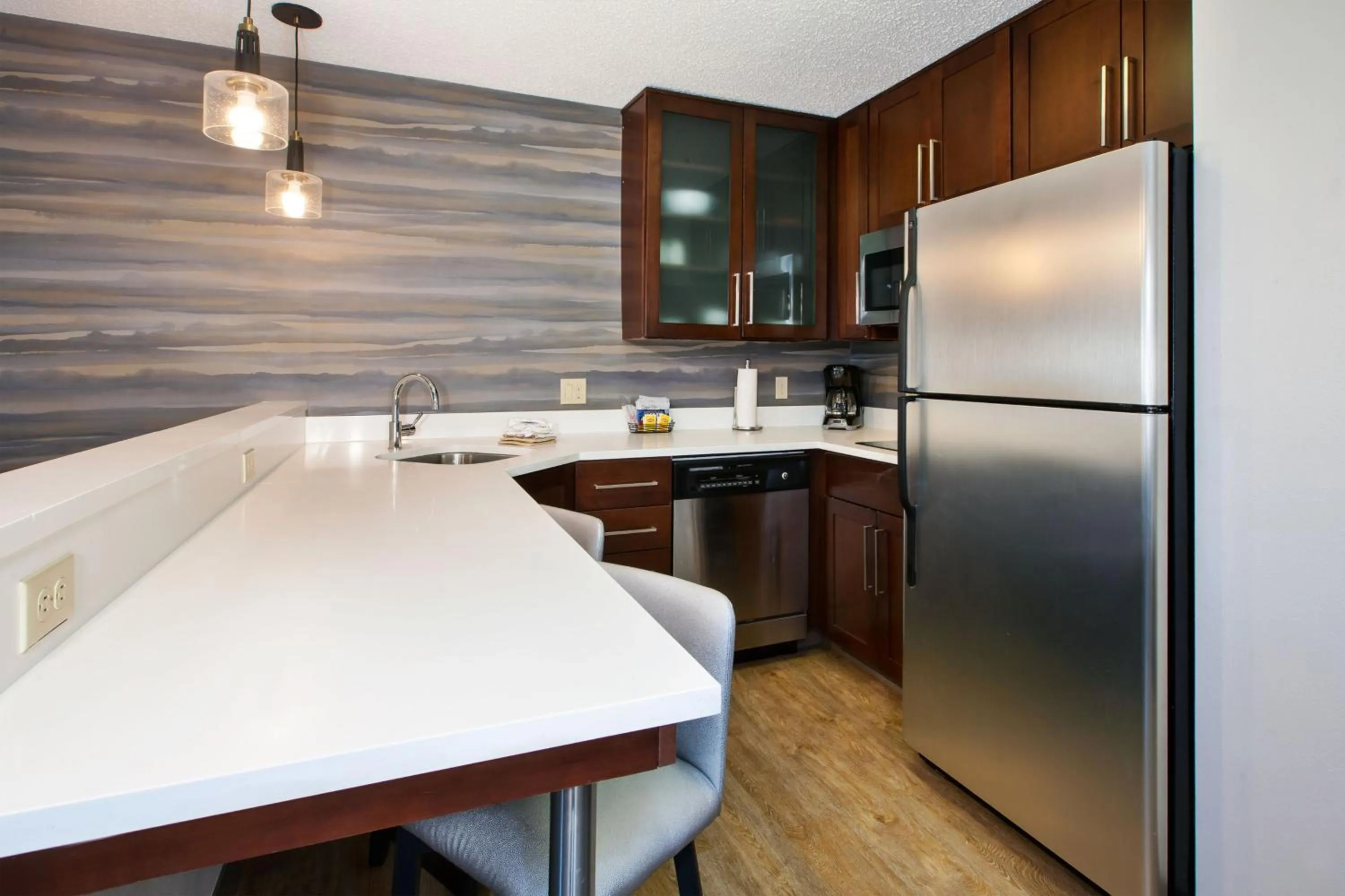 Kitchen or kitchenette in Residence Inn by Marriott Ann Arbor North