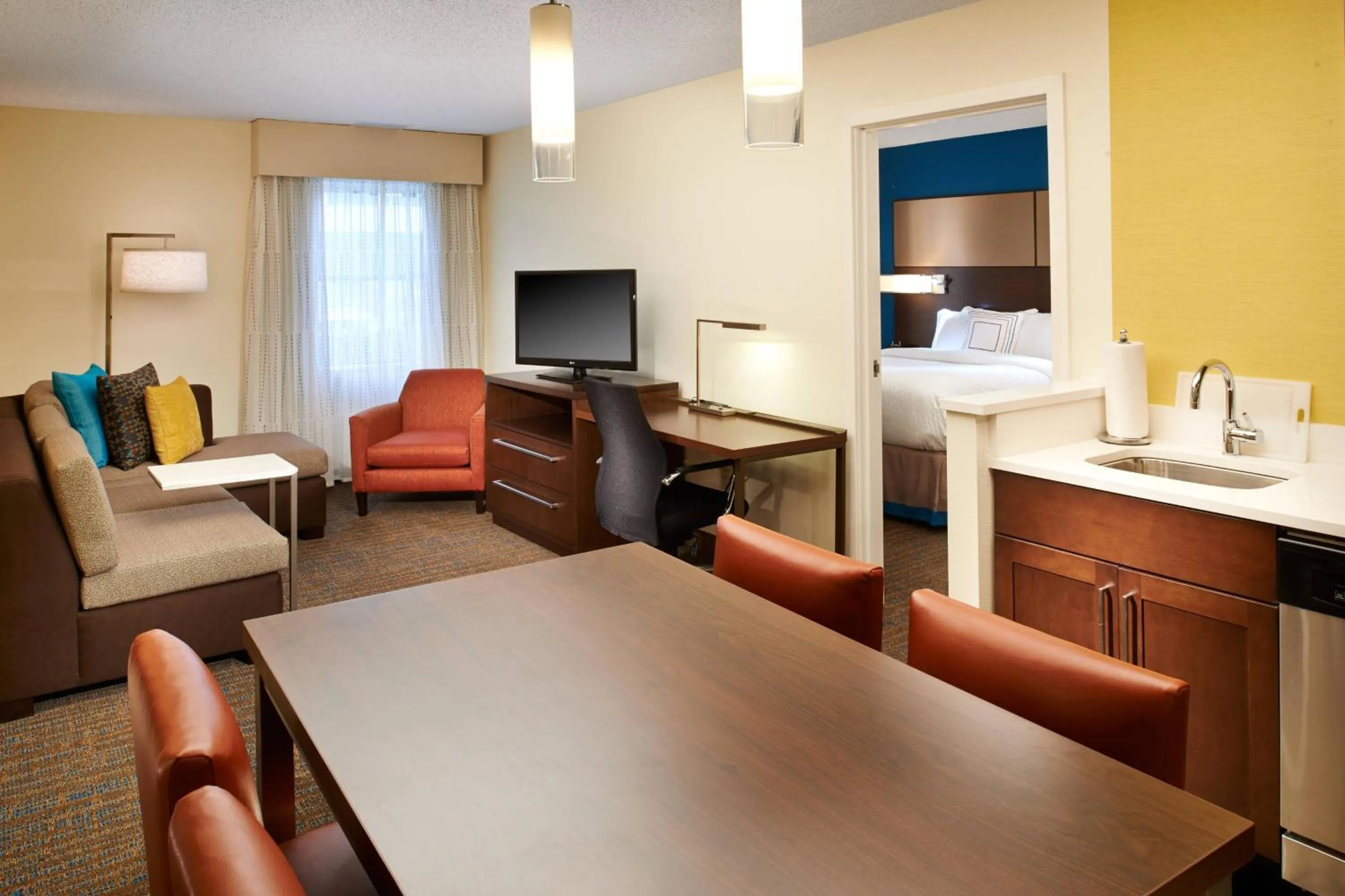 Bedroom, Bed in Residence Inn by Marriott Ann Arbor North