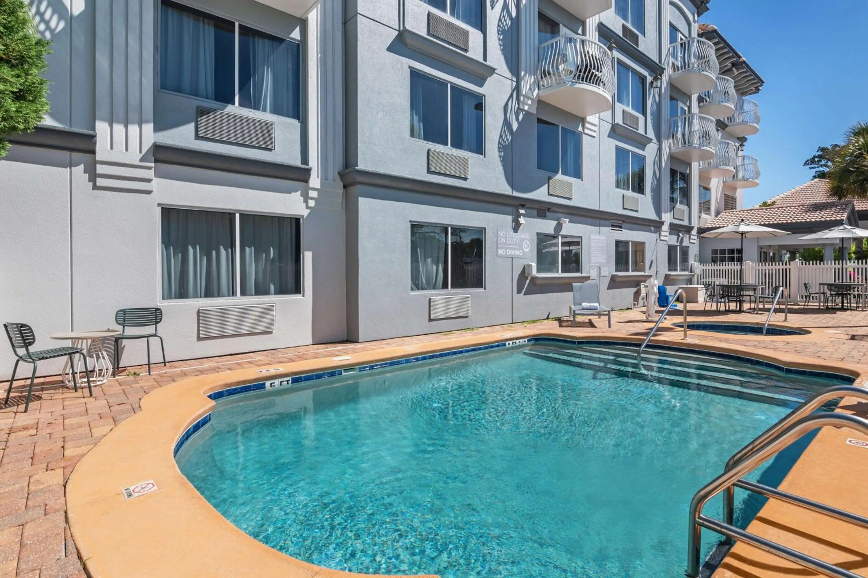 Pool view in Spark By Hilton St. Augustine Historic District