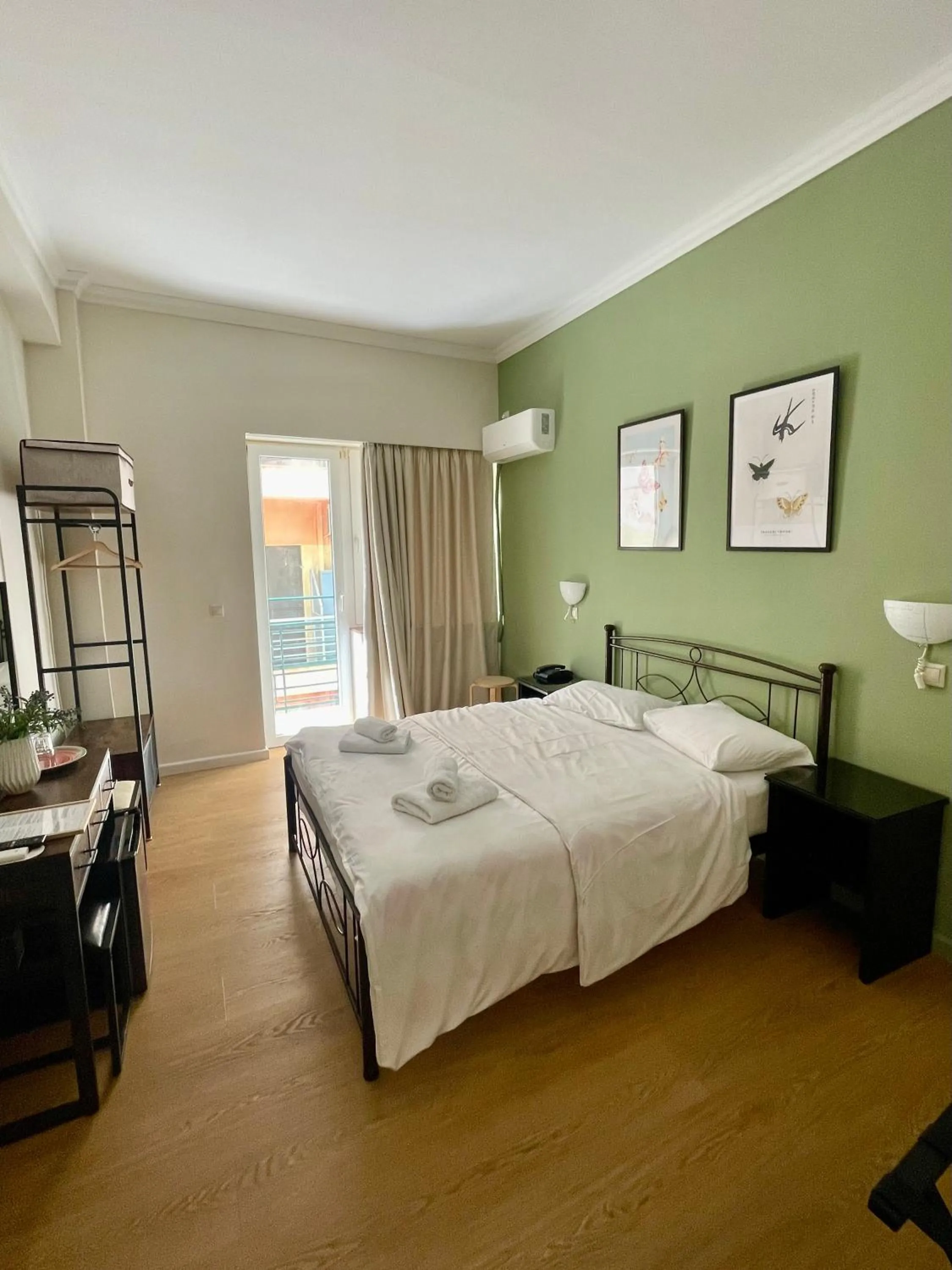 Bed in Grand Hotel Loutraki