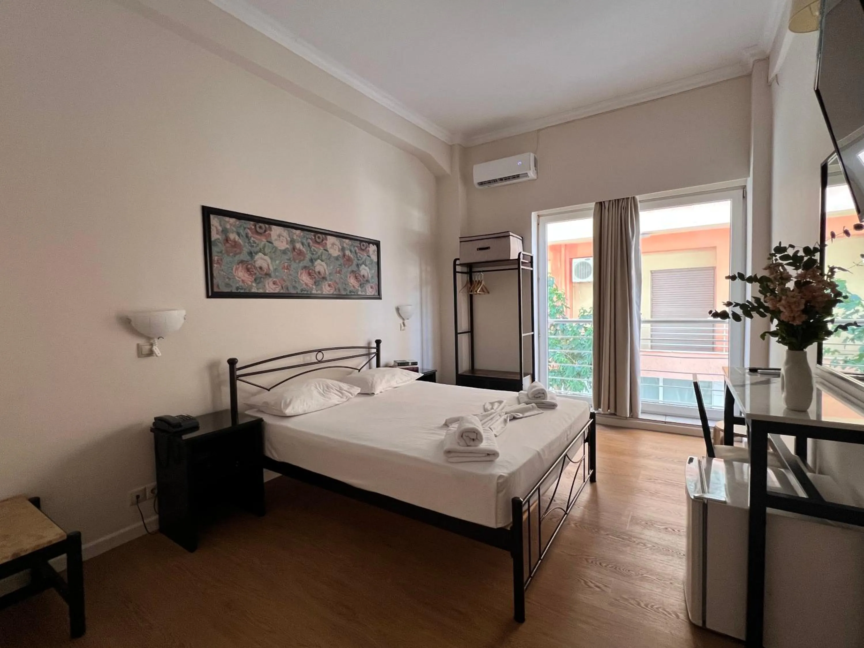 Bed in Grand Hotel Loutraki