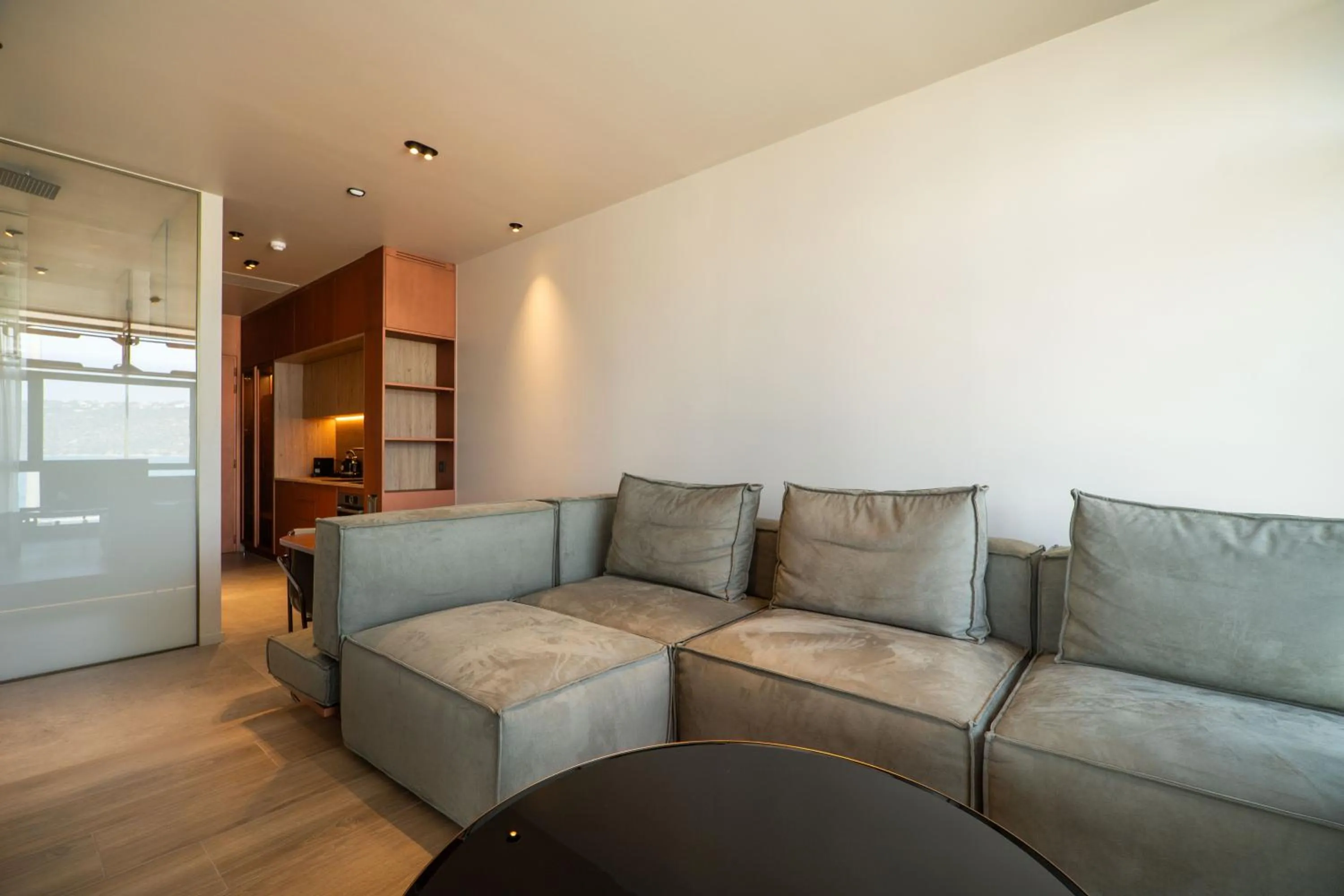 Seating area in Oniros Residences