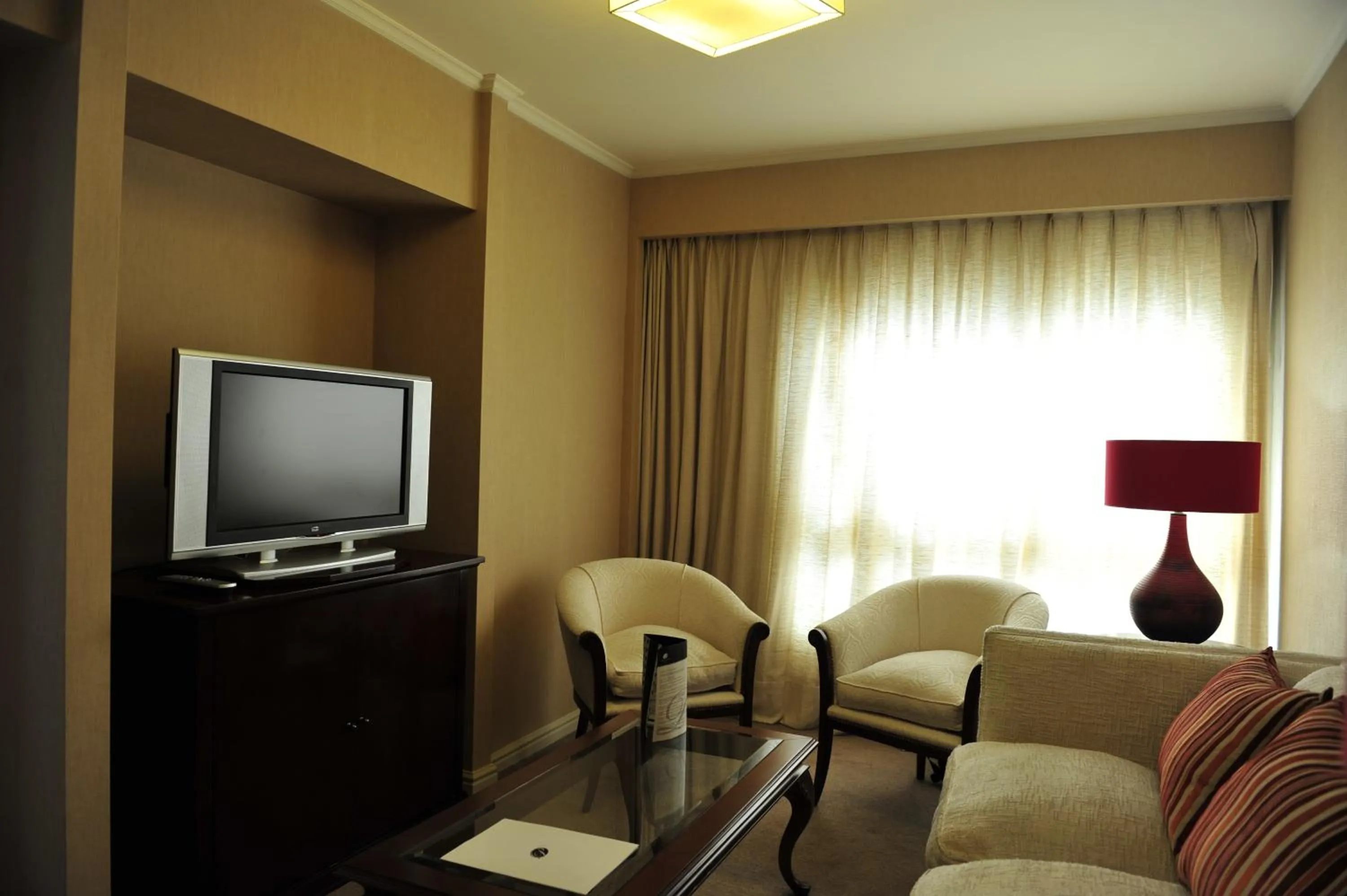 Seating area in Hotel Patagonia