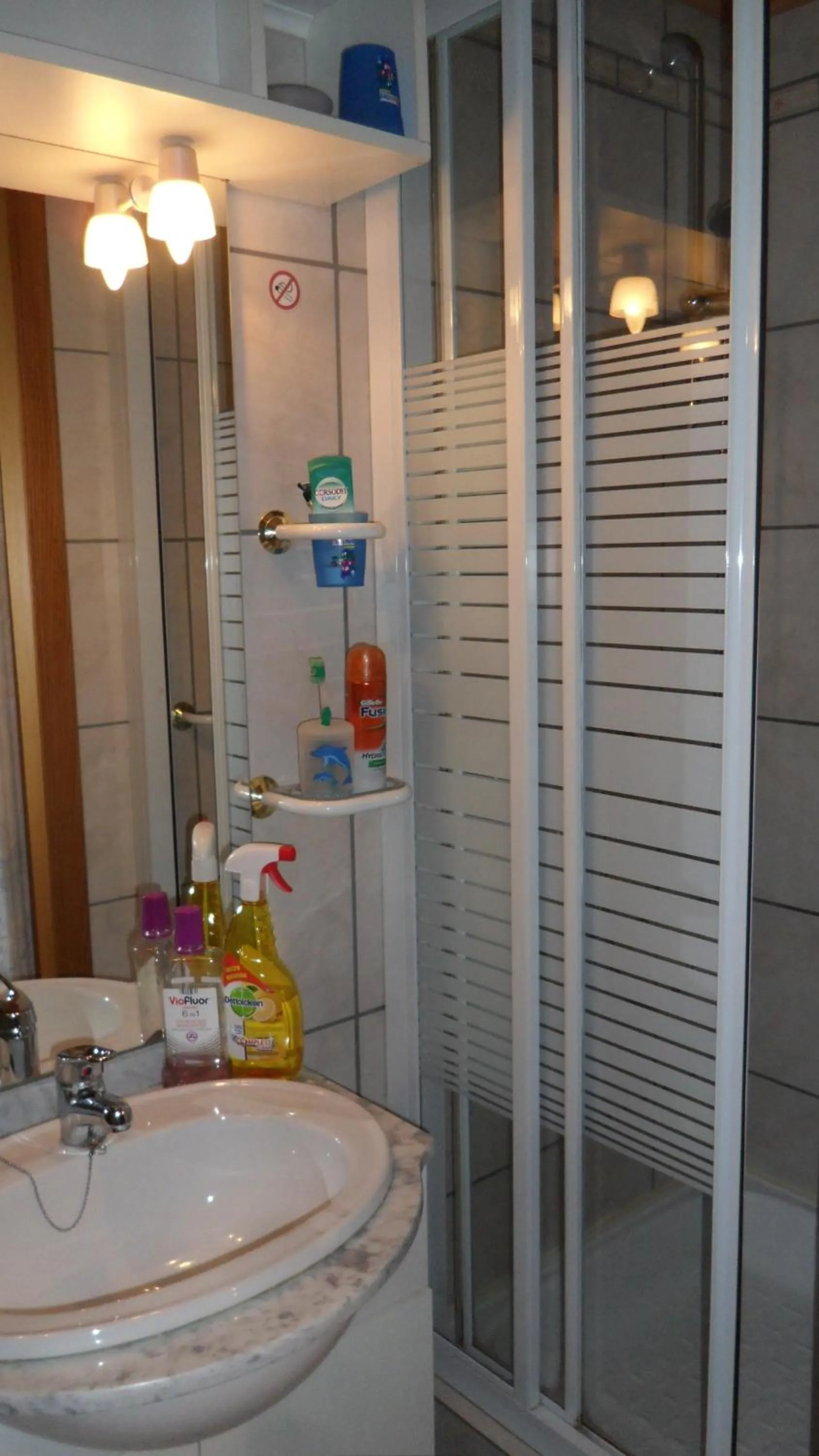 Shower in gasthof lederhose