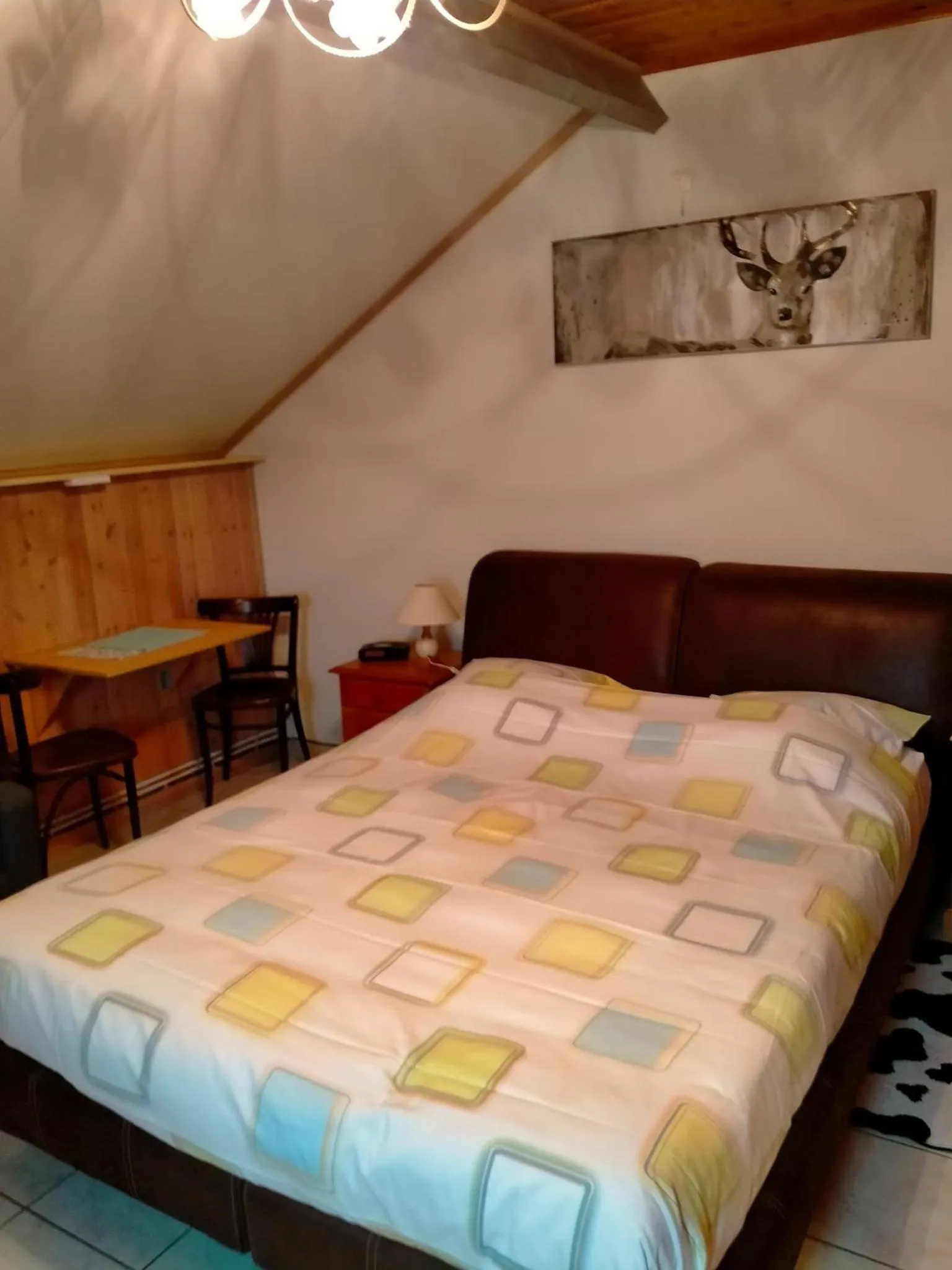 Bed in gasthof lederhose