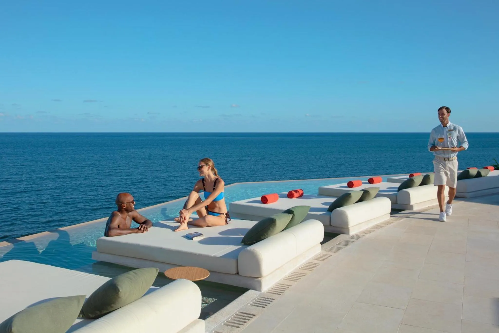 Pool view in Dreams Sapphire Resort & Spa