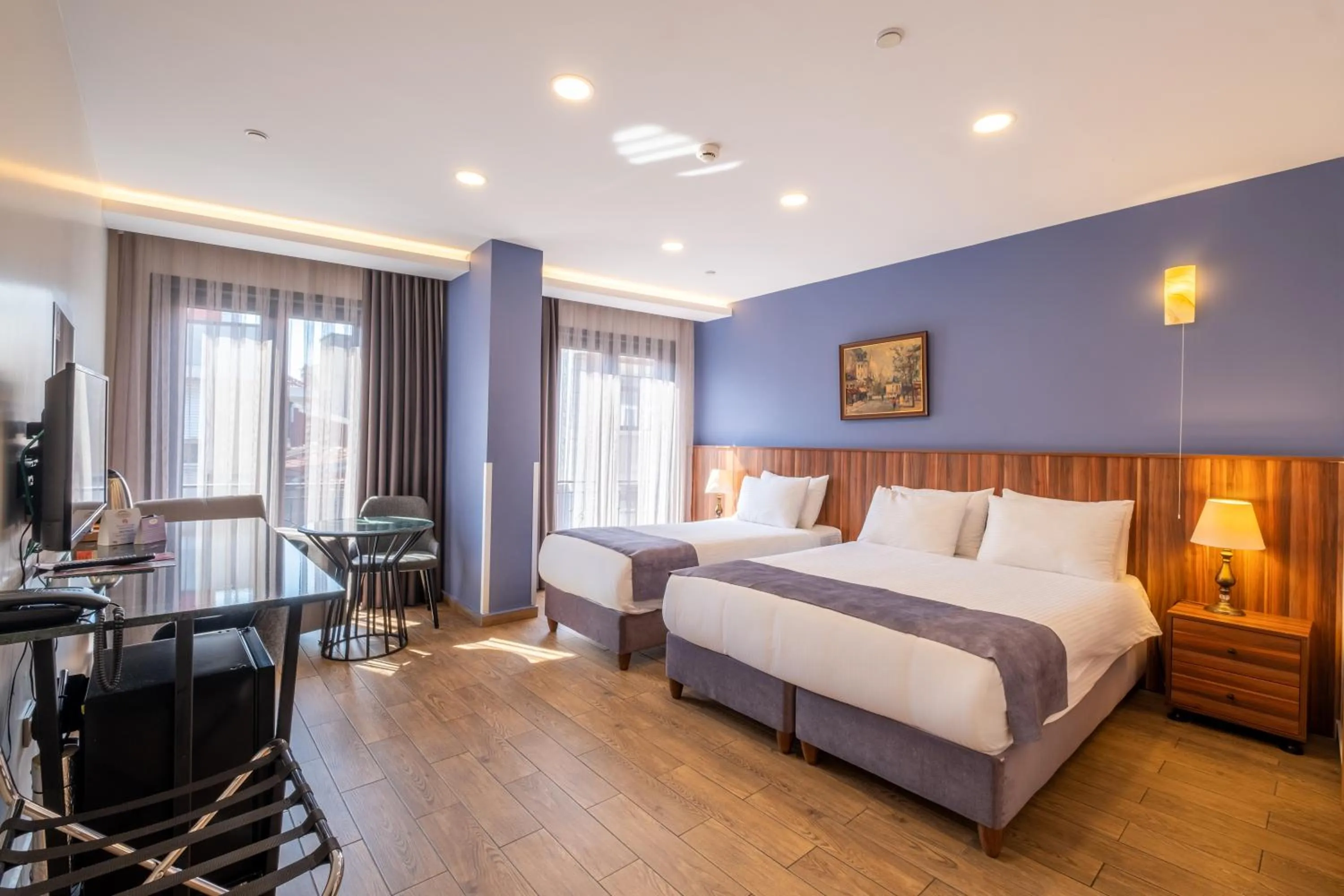 Bed in La Wisteria Boutique Hotel Istanbul