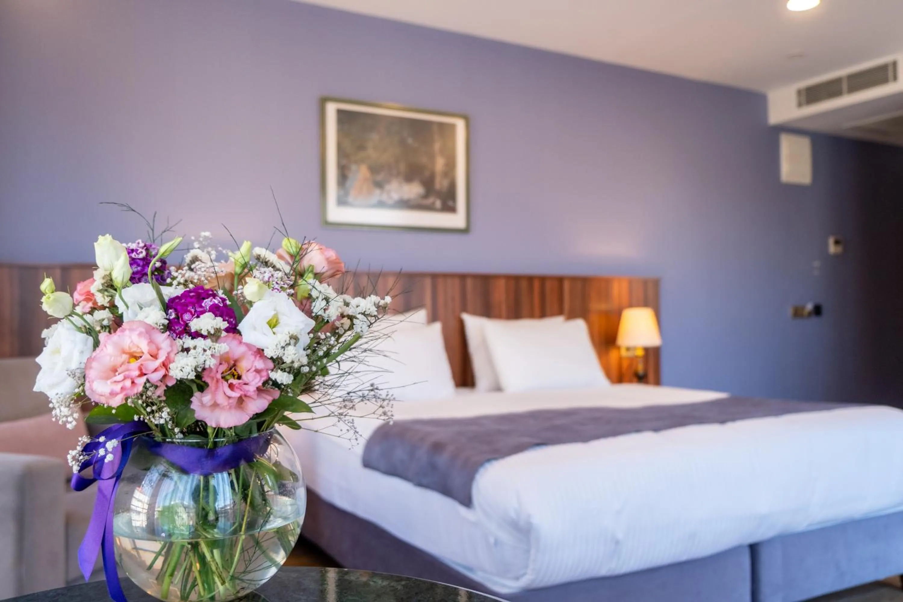 Bed in La Wisteria Boutique Hotel Istanbul