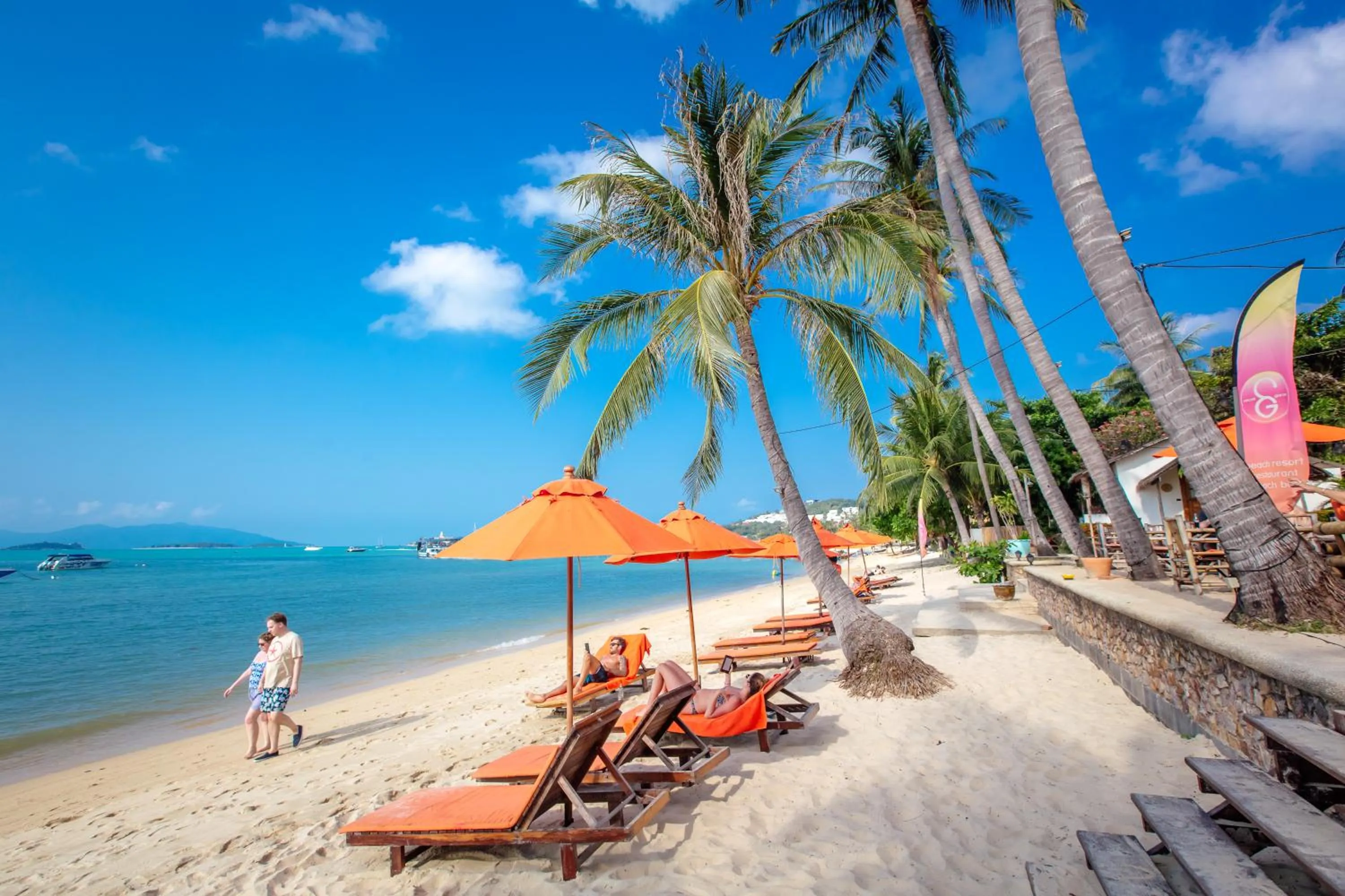 Beach in Secret Garden Beach Resort