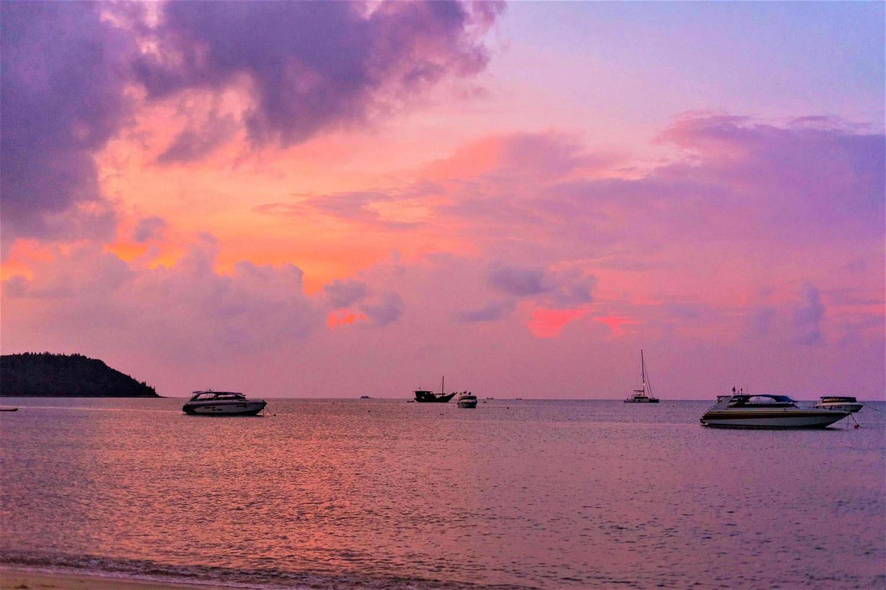Natural landscape in Secret Garden Beach Resort