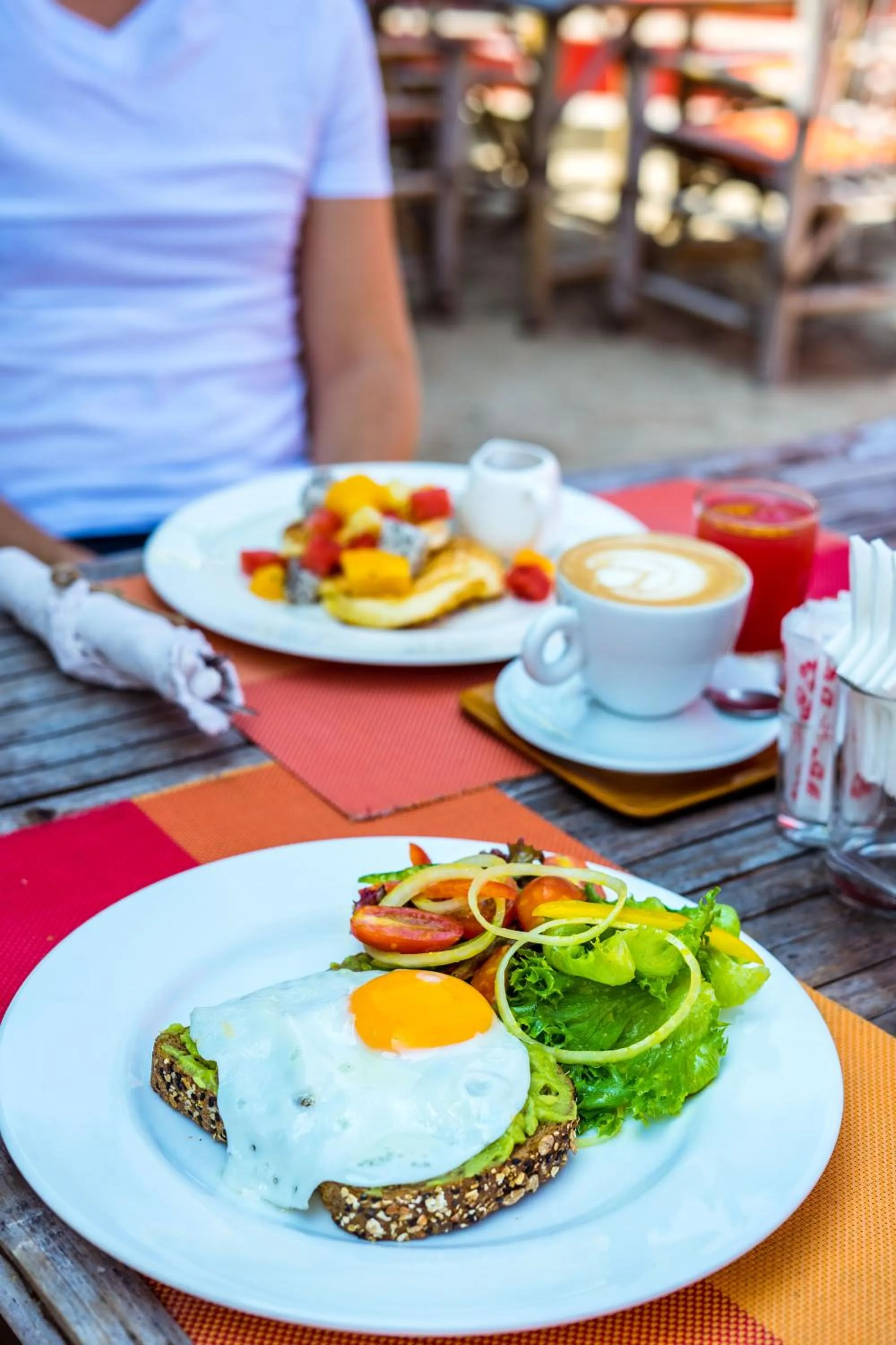 Breakfast in Secret Garden Beach Resort