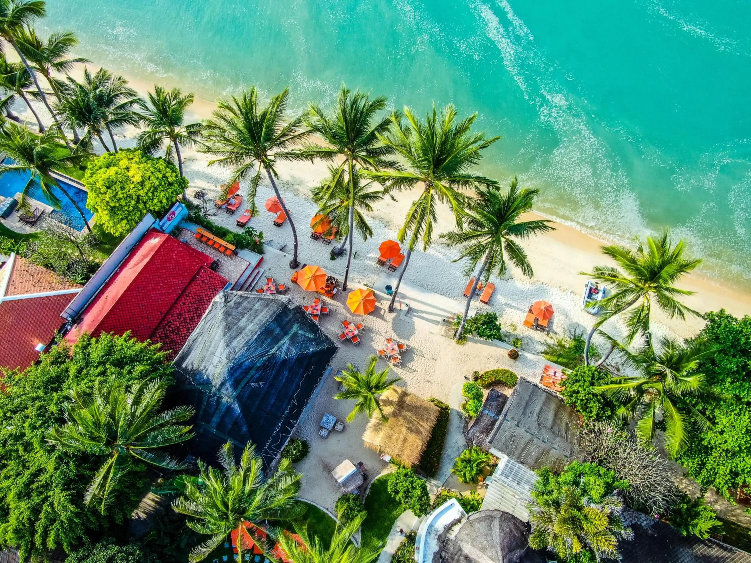 Beach in Secret Garden Beach Resort