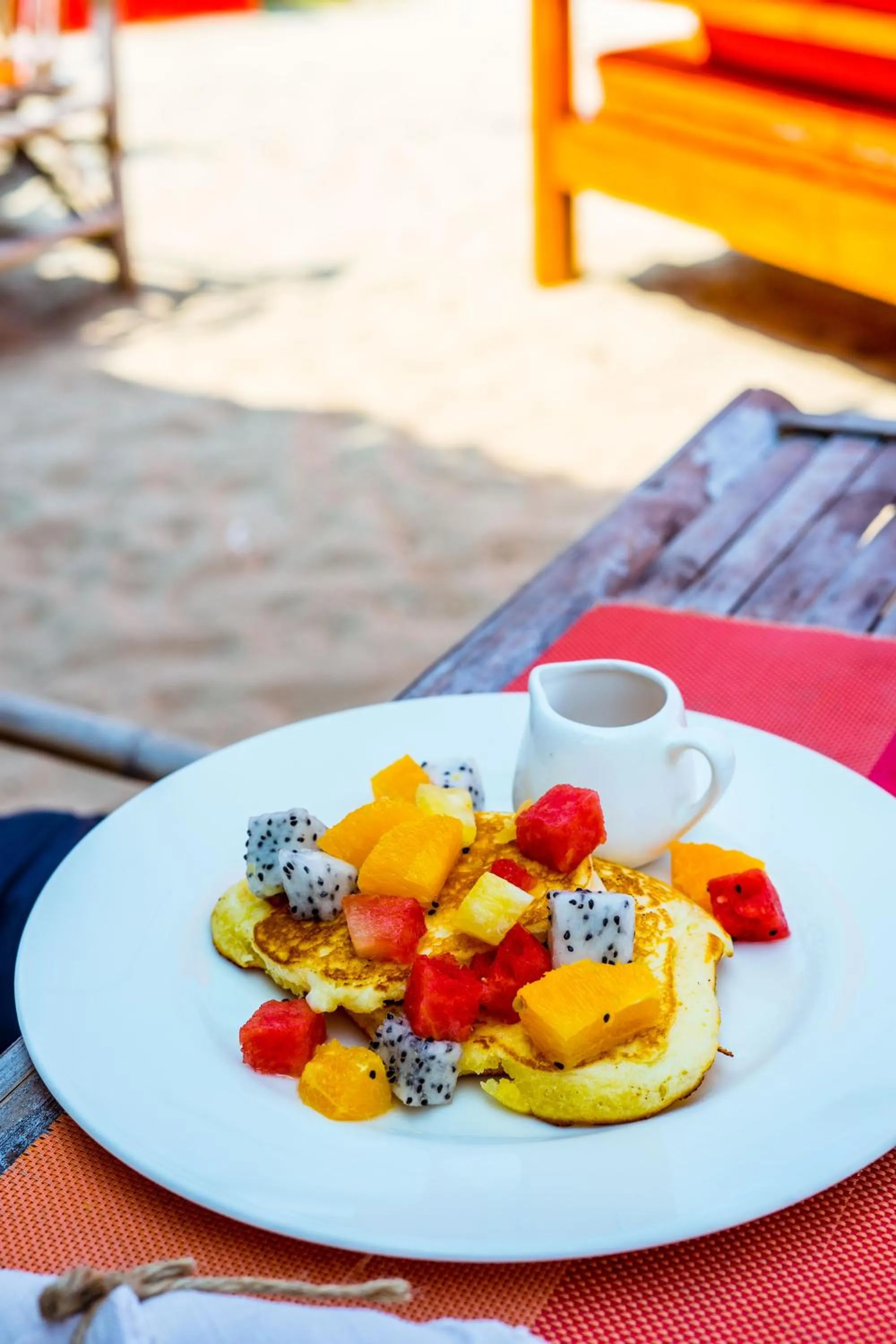 Food in Secret Garden Beach Resort