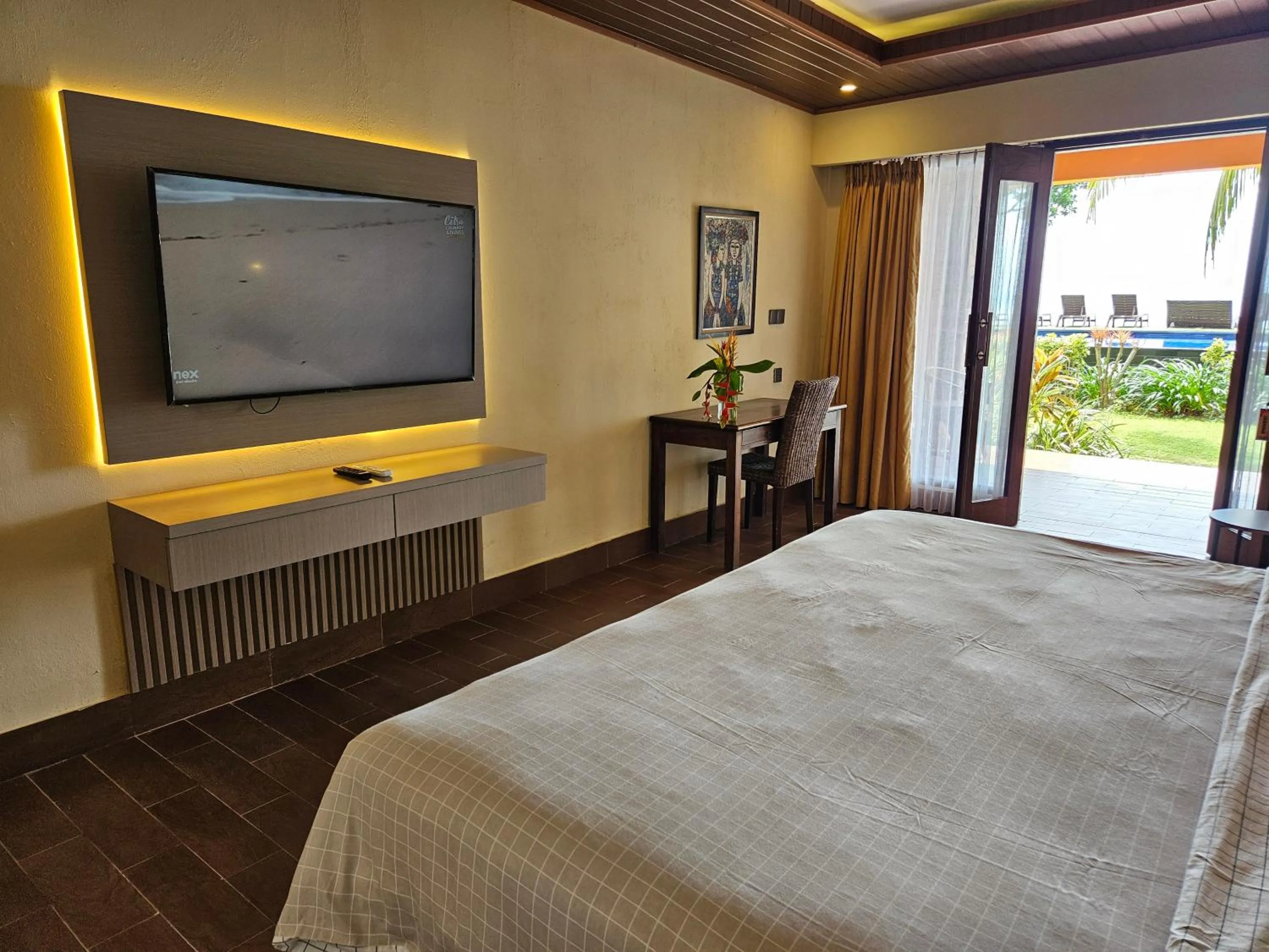 Bed in Sunsethouse Lombok