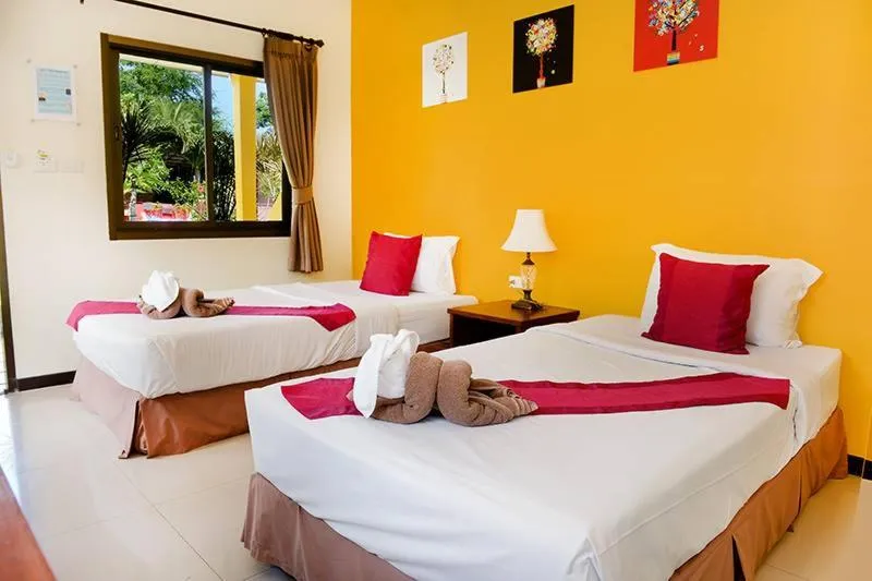 Bed in Samui Mermaid Beachfront