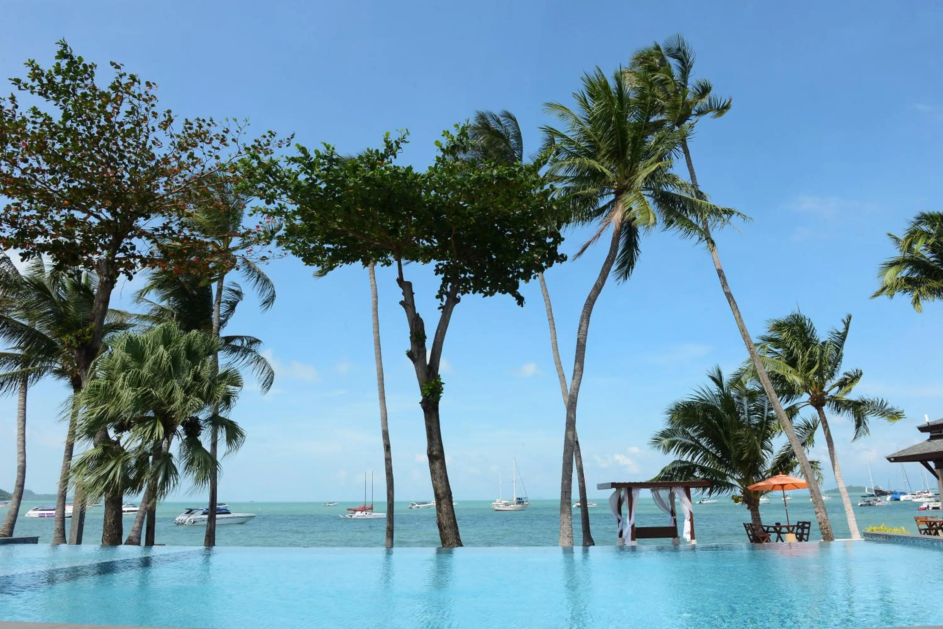 Pool view in Samui Mermaid Beachfront