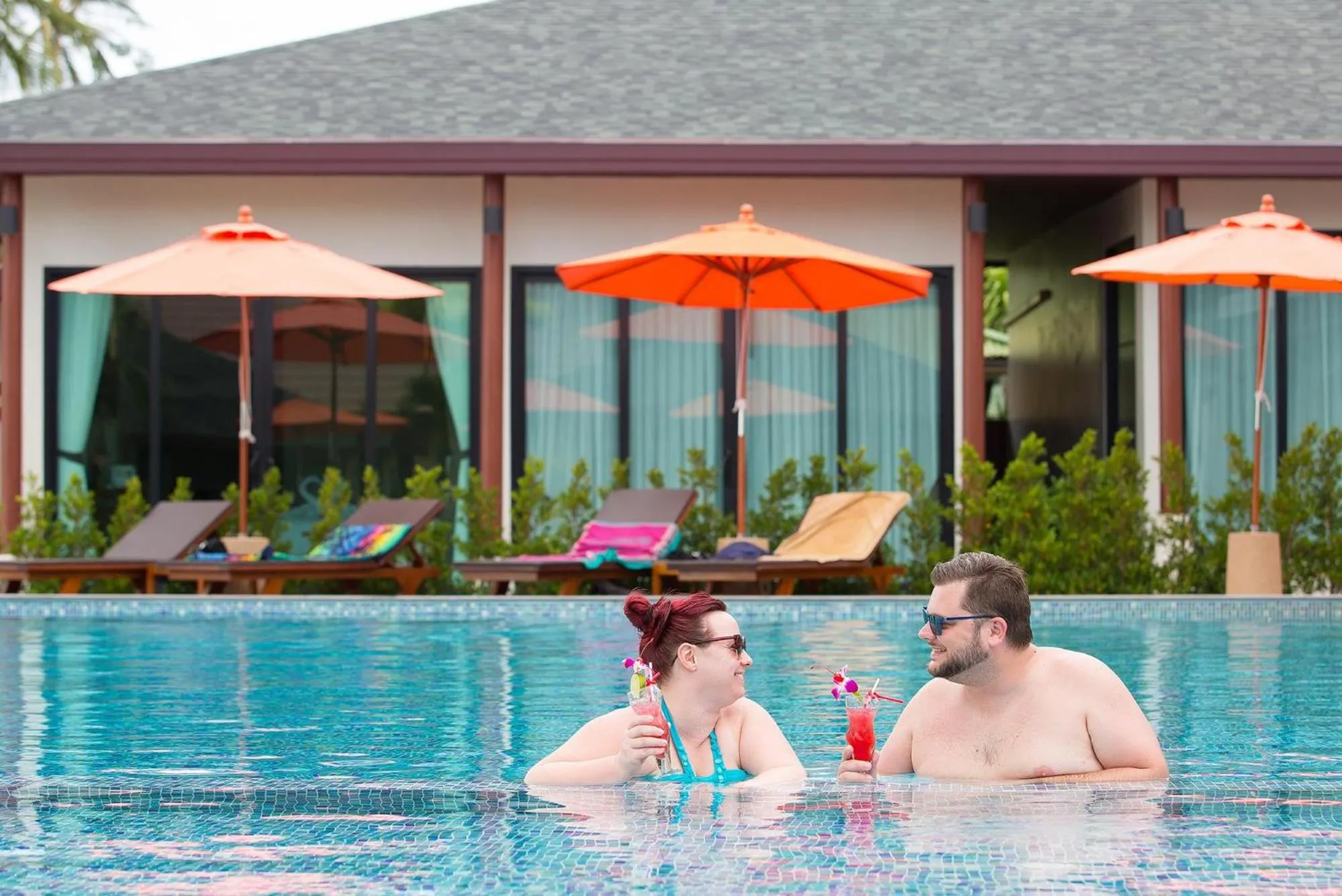 Pool view in Samui Mermaid Beachfront