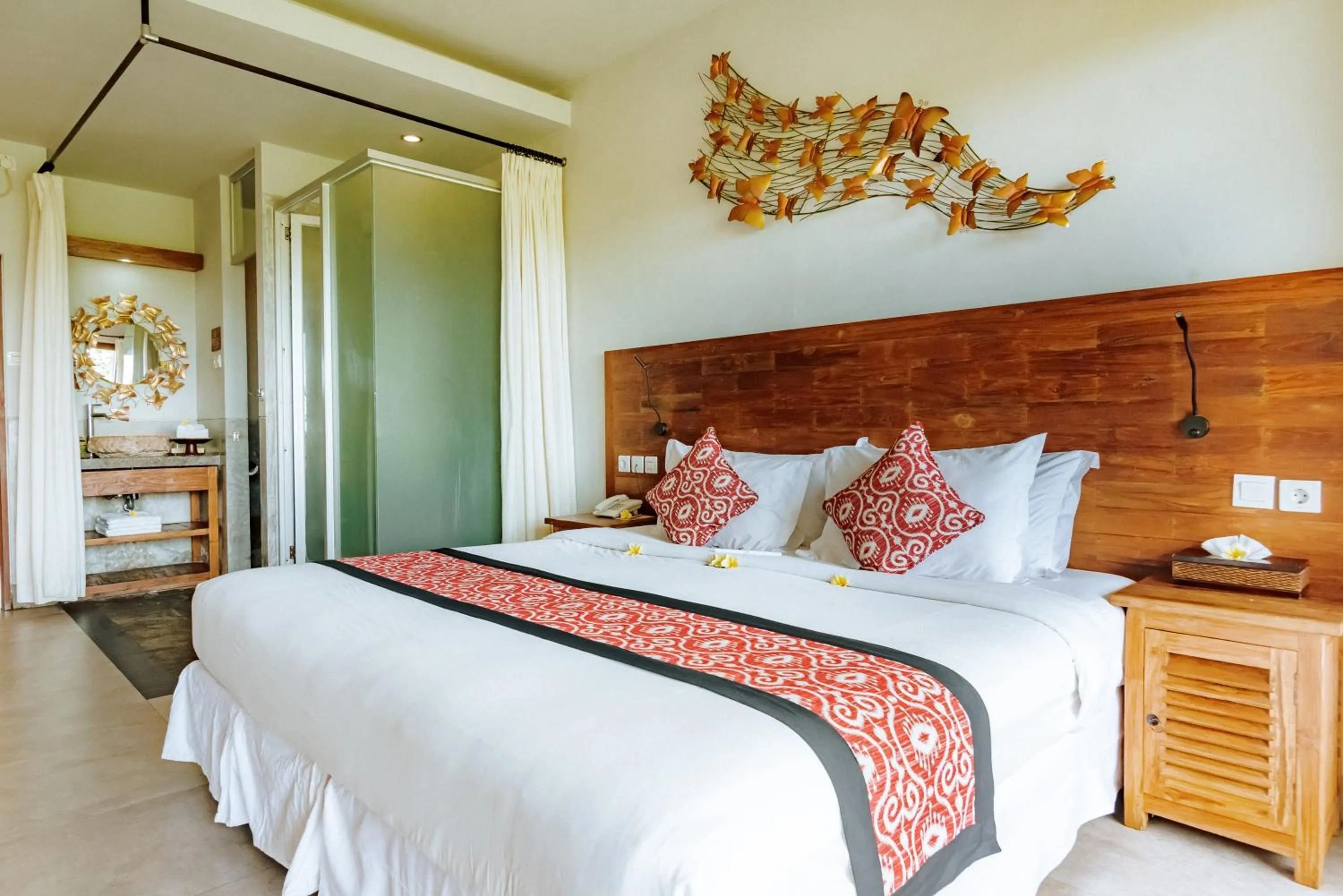 Toilet, Bed in Bucu View Resort