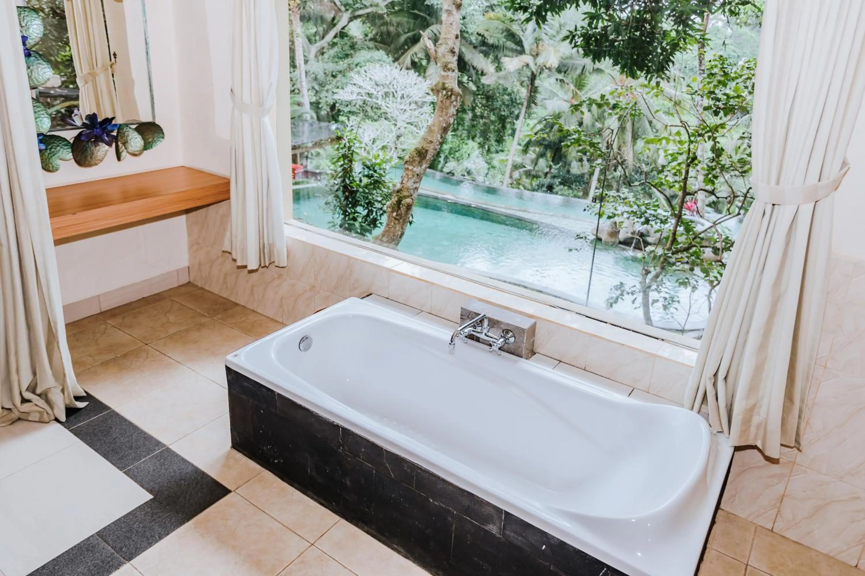 Pool view in Bucu View Resort