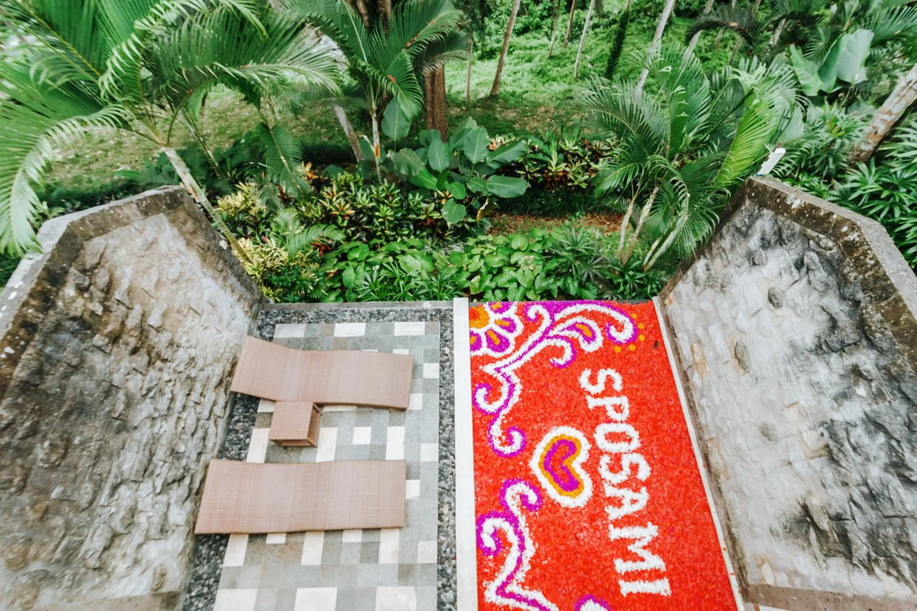 Pool view in Bucu View Resort